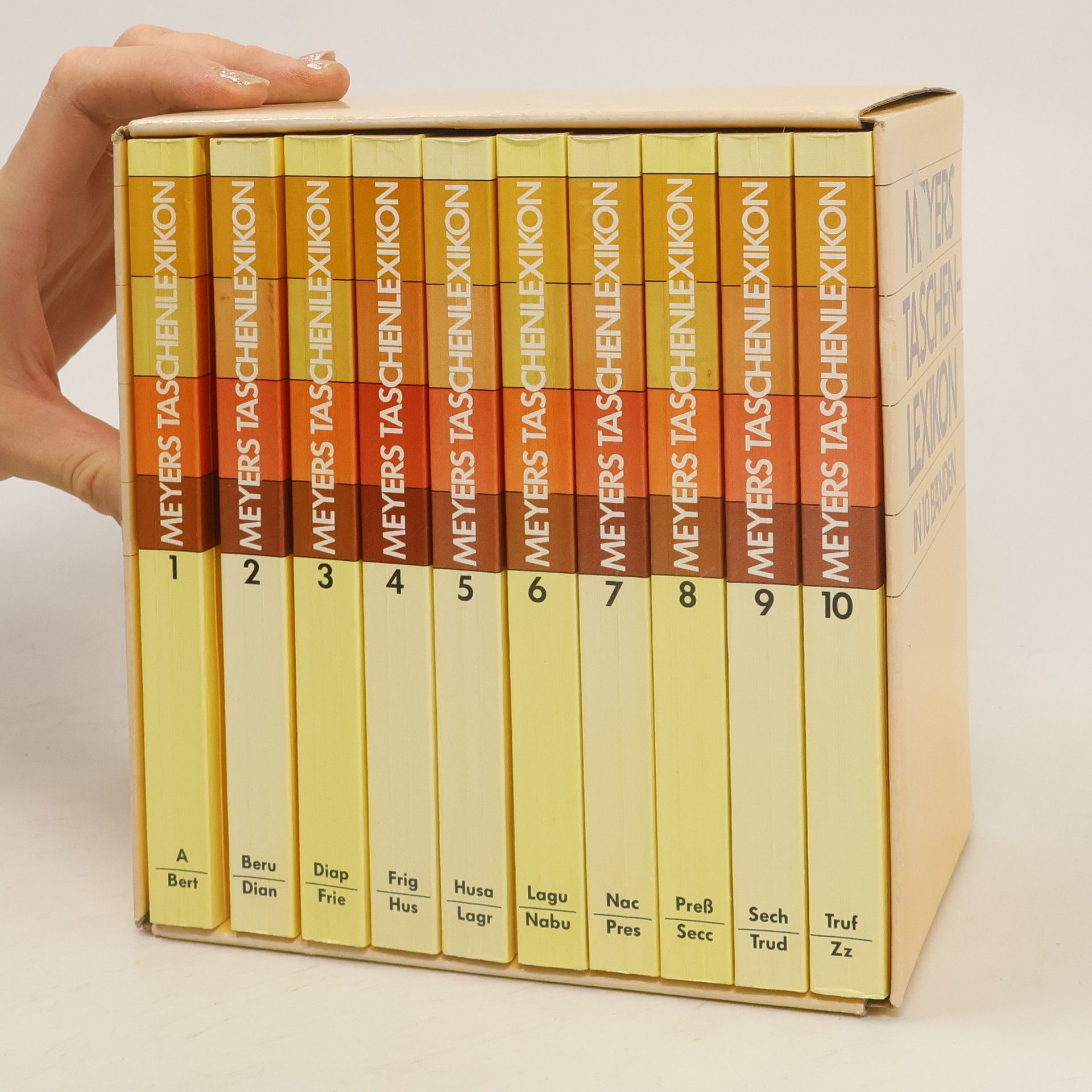 Collectif d'auteurs Meyers Taschenlexikon 1-10 (Box)