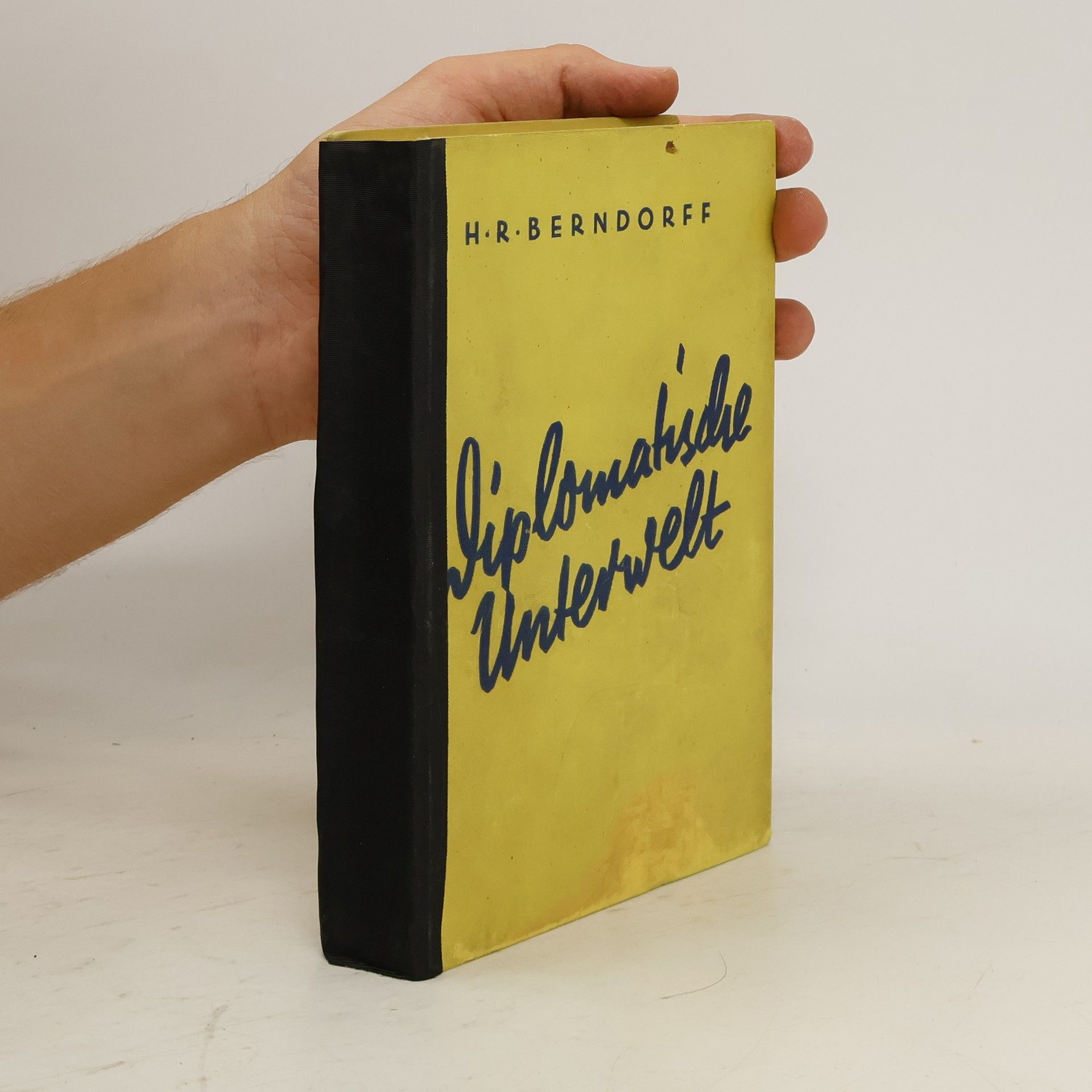 Hans Rudolf Berndorff Diplomatische Unterwelt