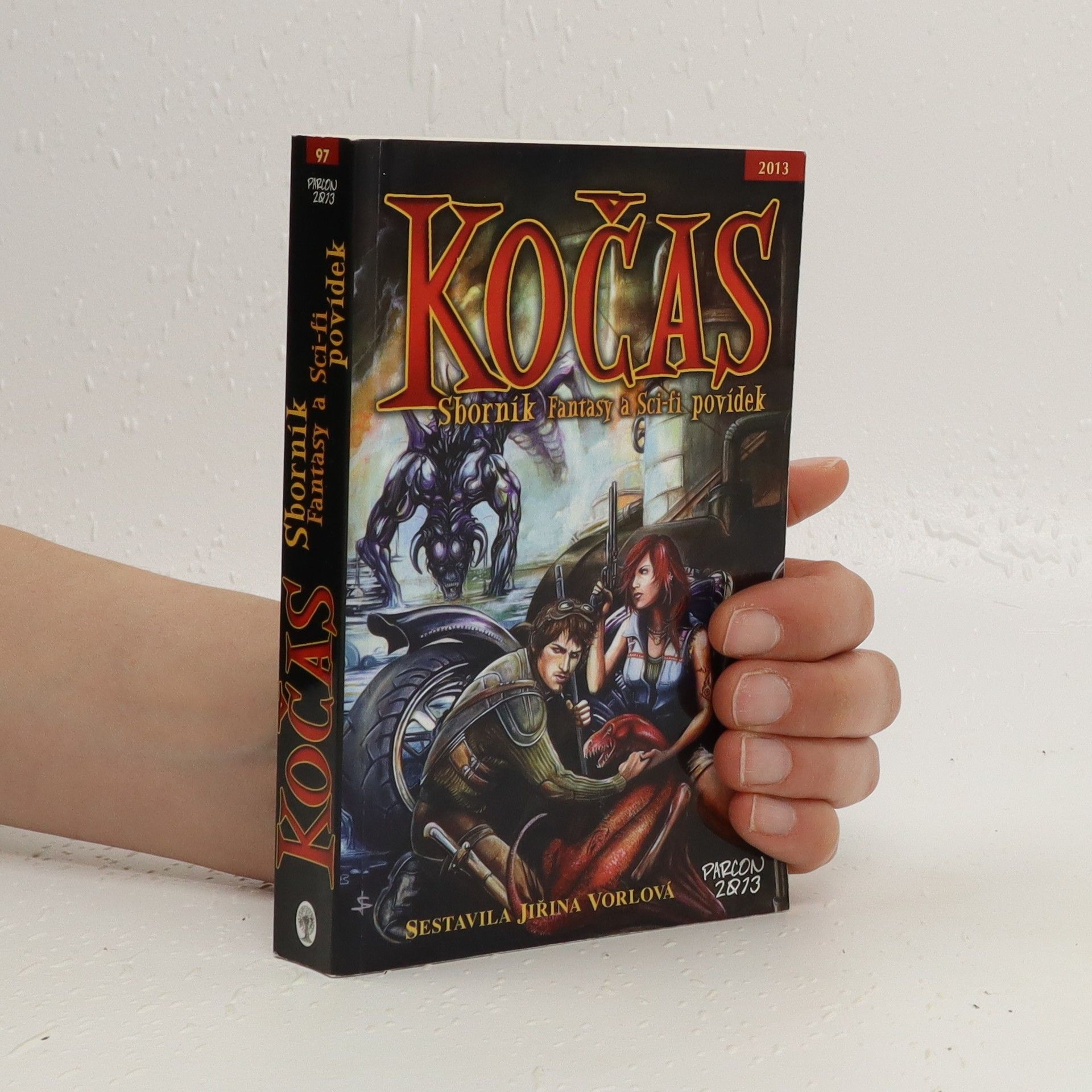 Kolektiv autorů Kočas 2013, sborník SF a fantasy povídek k Parconu 2013