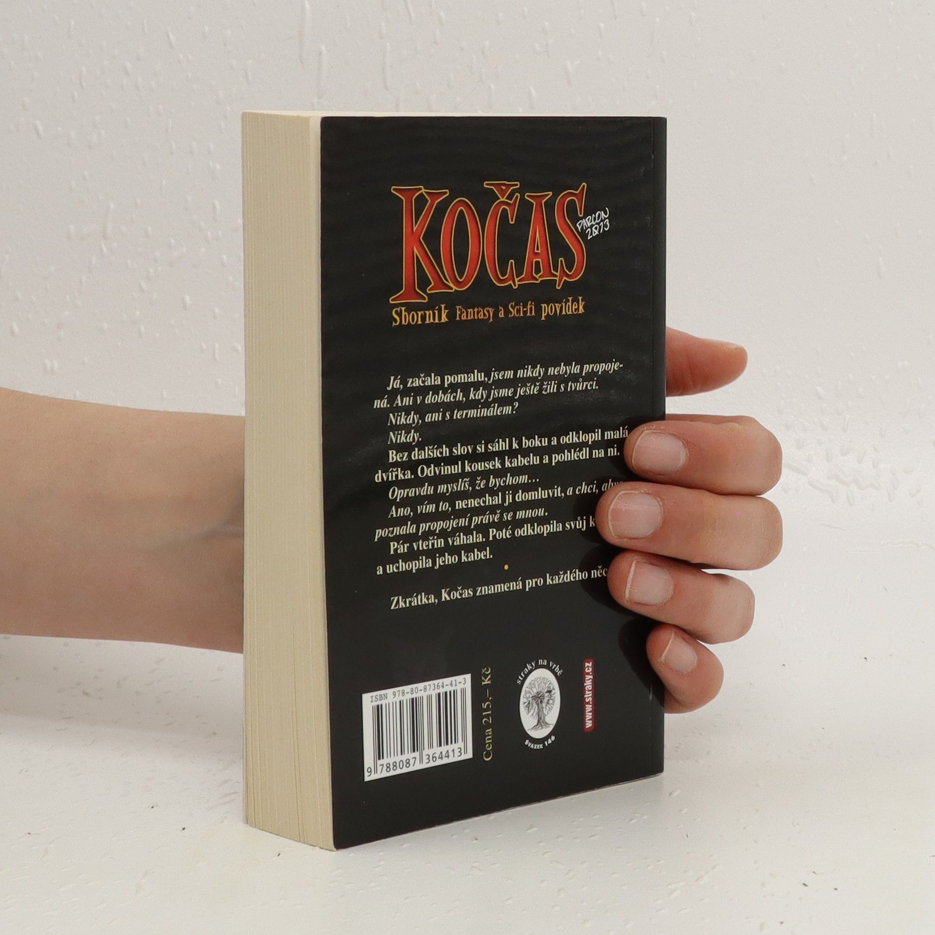 Kolektiv autorů Kočas 2013, sborník SF a fantasy povídek k Parconu 2013