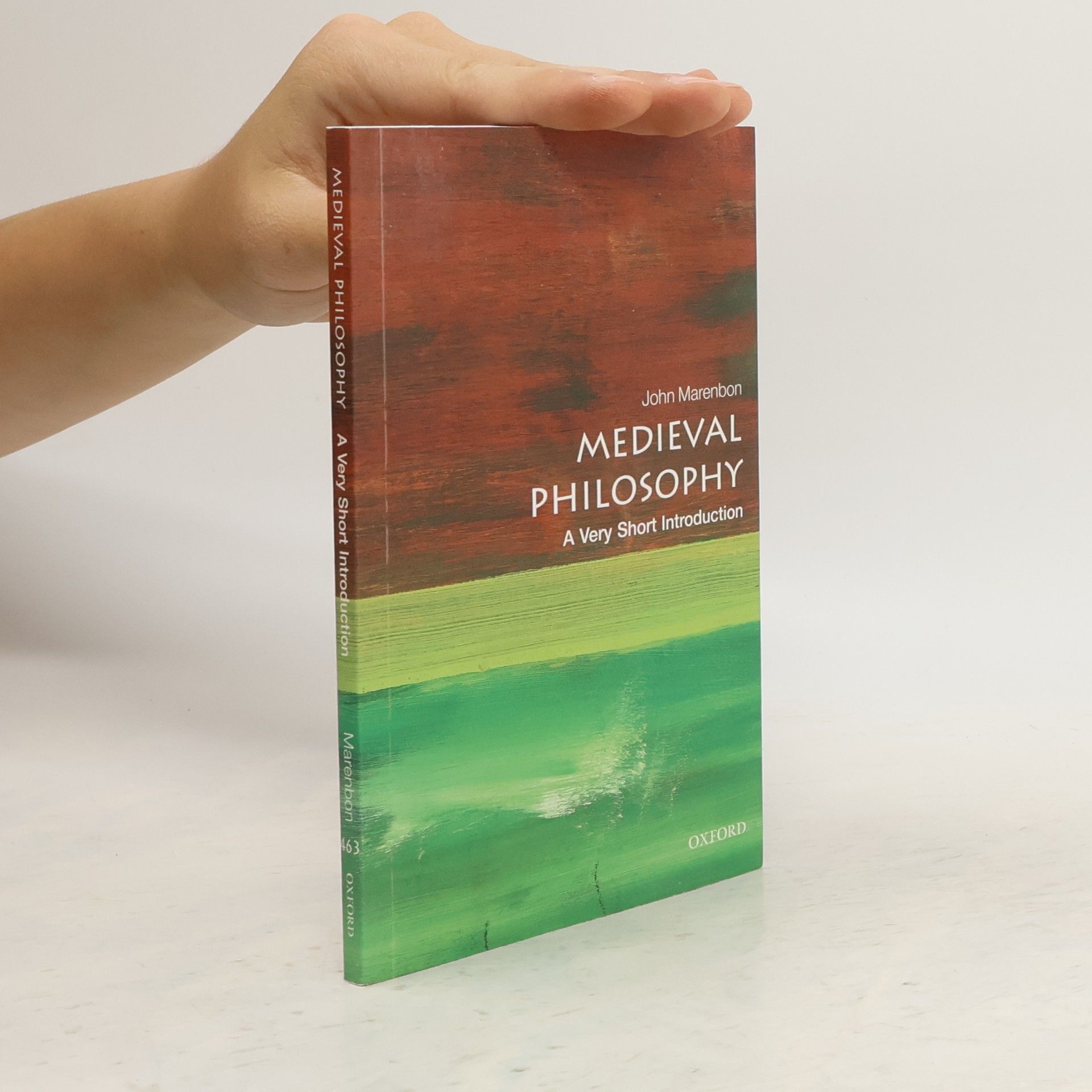 John Marenbon Medieval Philosophy: A Very Short Introduction