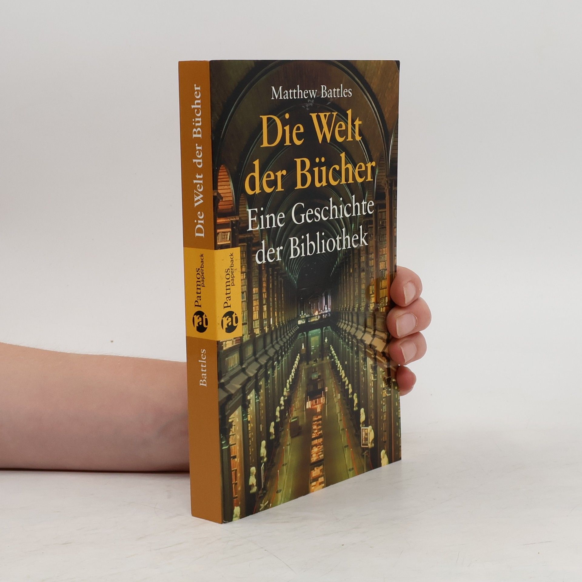 Matthew Battles Die Welt der Bücher