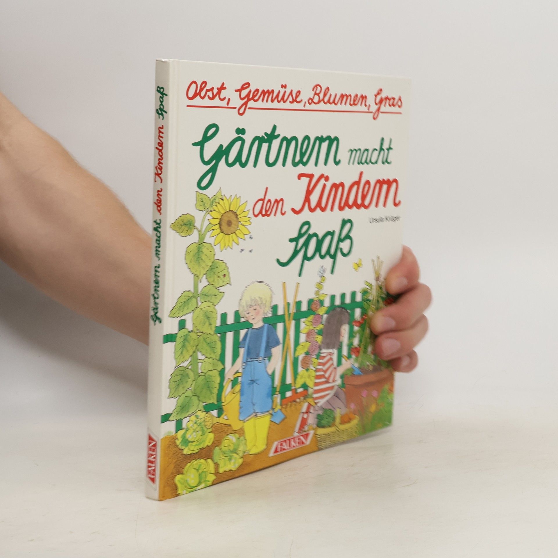 Ursula Krüger Gärtnern macht den Kindern Spass
