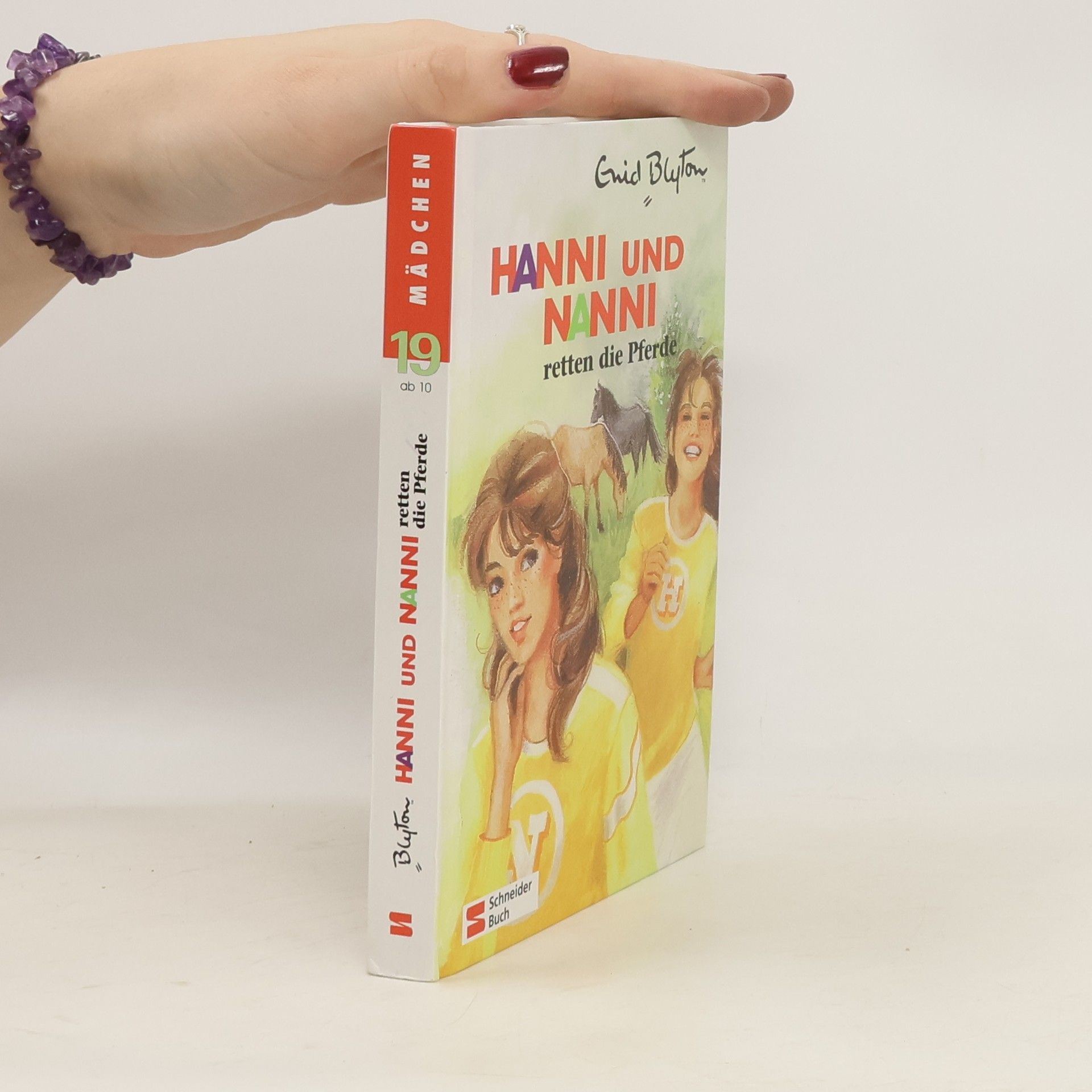 Enid Blyton Hanni und Nanni retten die Pferde
