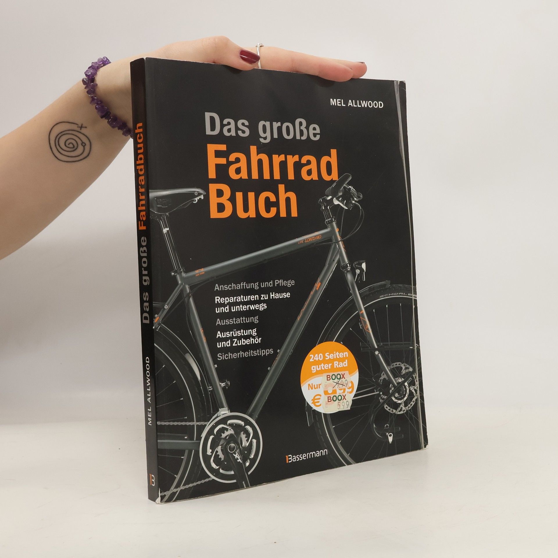 Mel Allwood Das große Fahrradbuch. Anschaffung und Pflege, Reparaturen zu Hause und unterwegs, Ausstattung, Ausrüstung und Zubehör, Sicherheitstipps