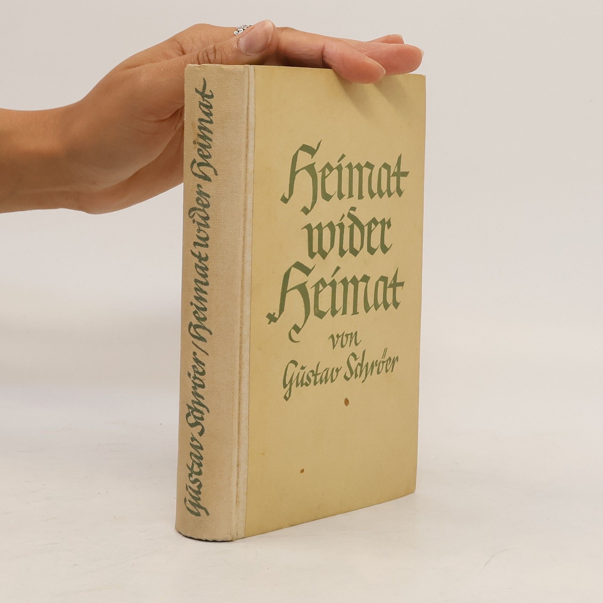 Gustav Schröer Heimat wider Heimat