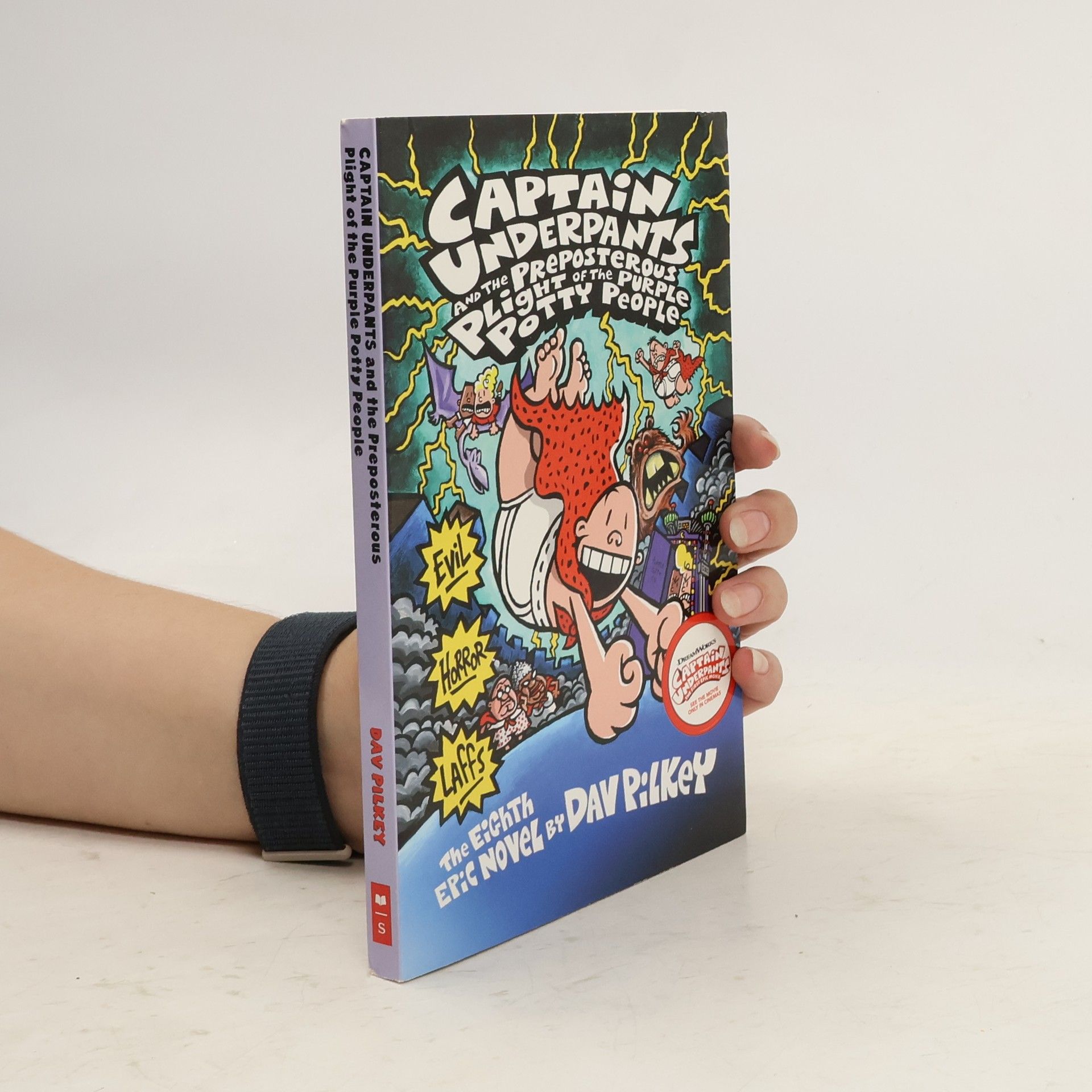 Dav Pilkey Captain Underpants and the preposterous plight of the purple potty people