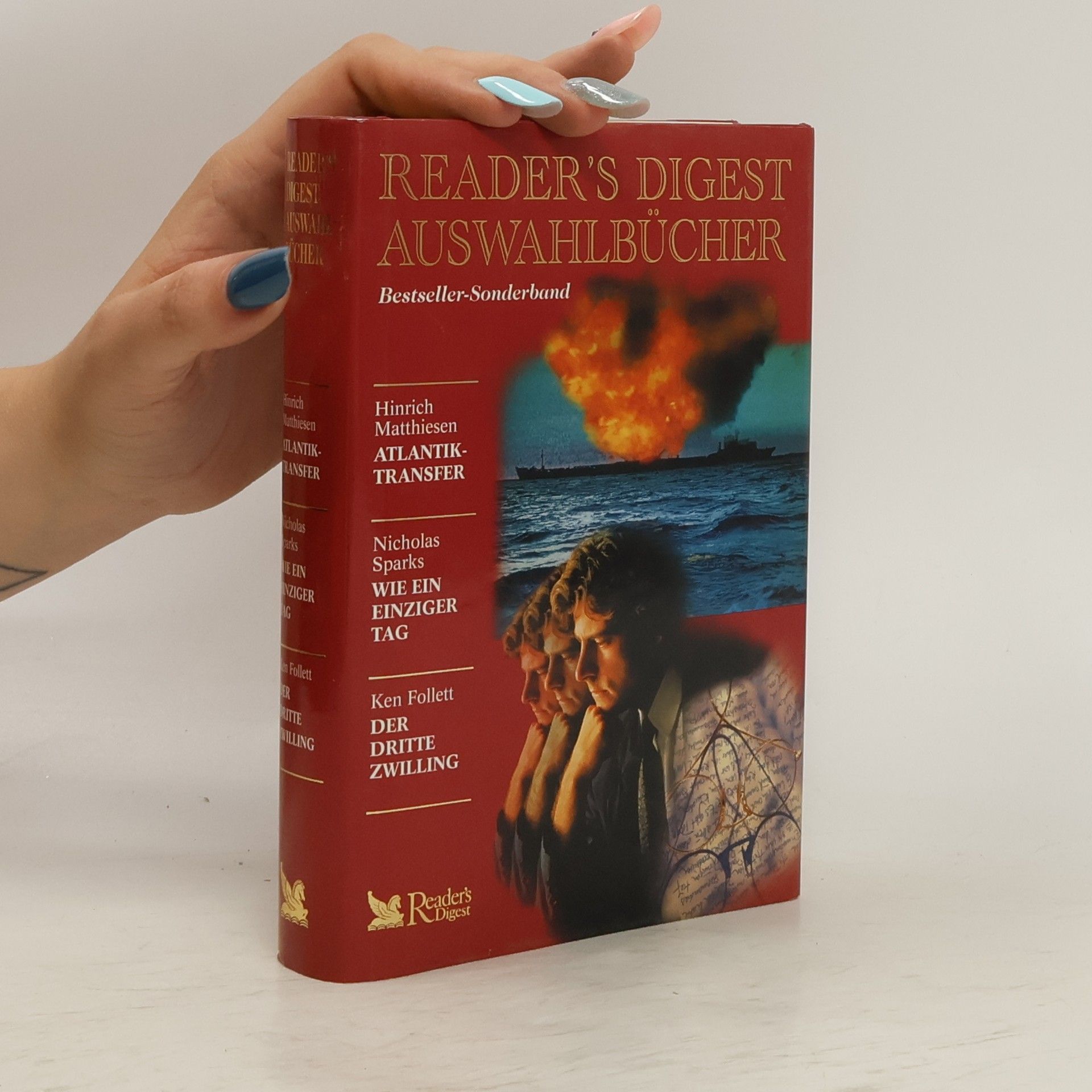 Hinrich Matthiesen Reader's Digest Auswahlbücher. Atlantik- transfer. Wie ein einziger tag. Der dritte Zwilling.