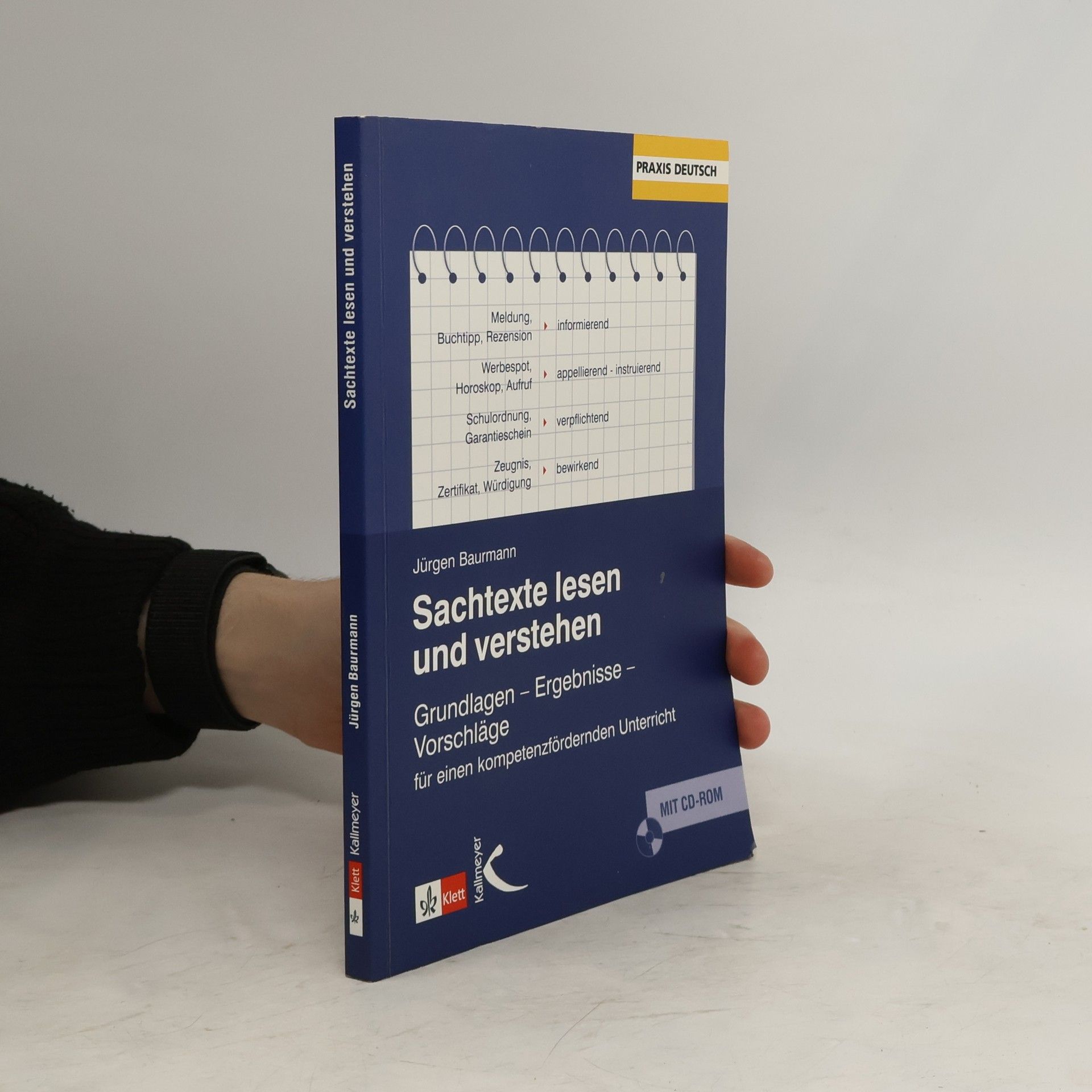 Jürgen Baurmann Sachtexte lesen und verstehen