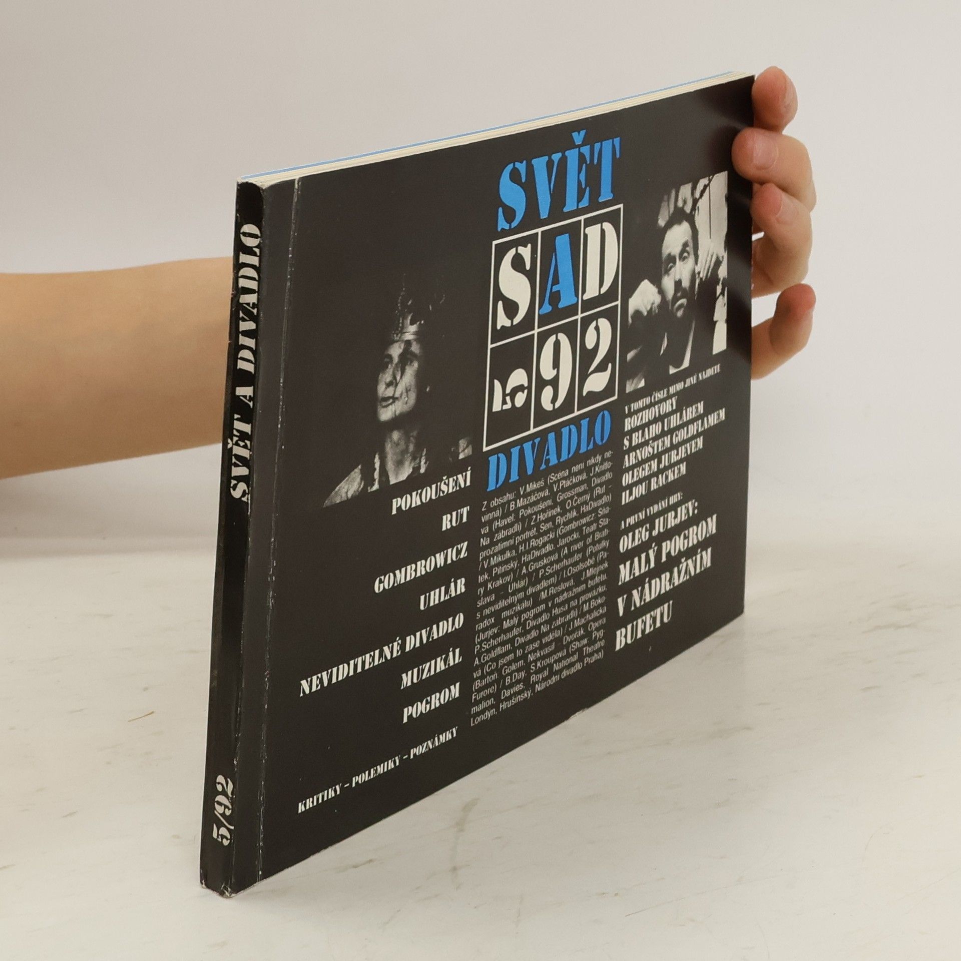 Collectif d'auteurs Svět a divadlo 5/92