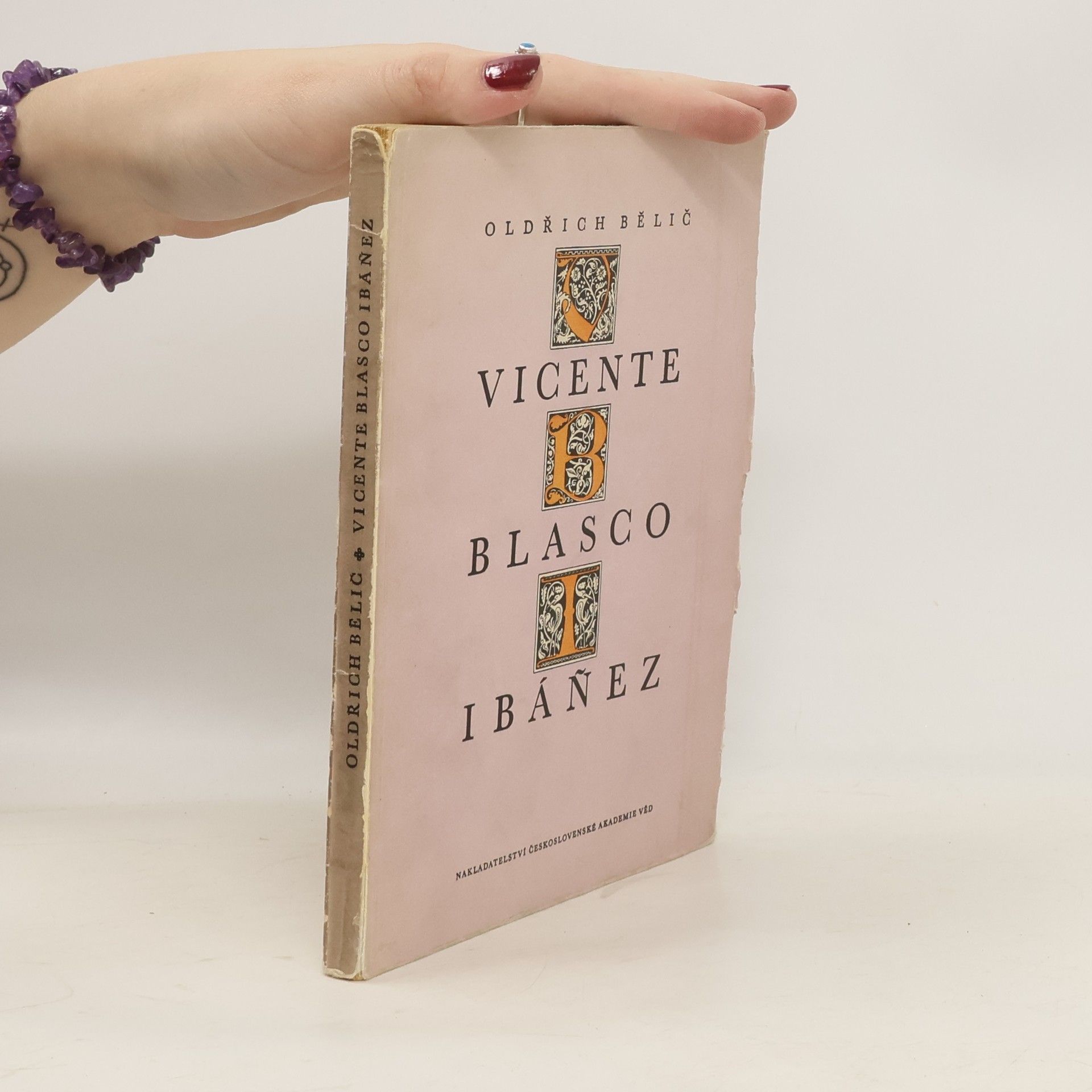 Oldřich Bělič Vicente Blasco Ibánez