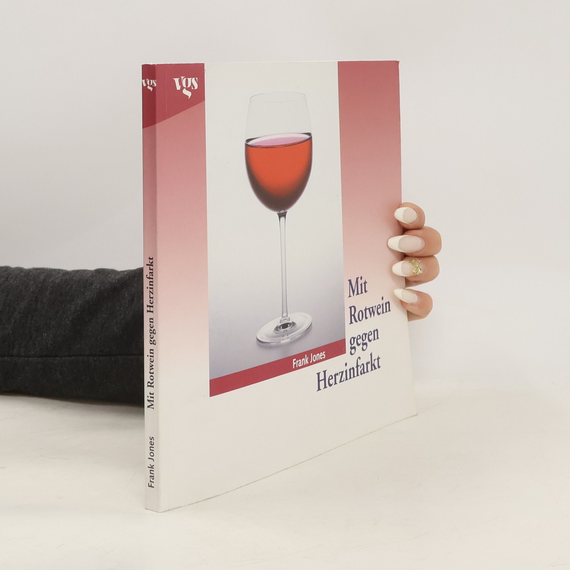 Frank Jones Mit Rotwein gegen Herzinfarkt