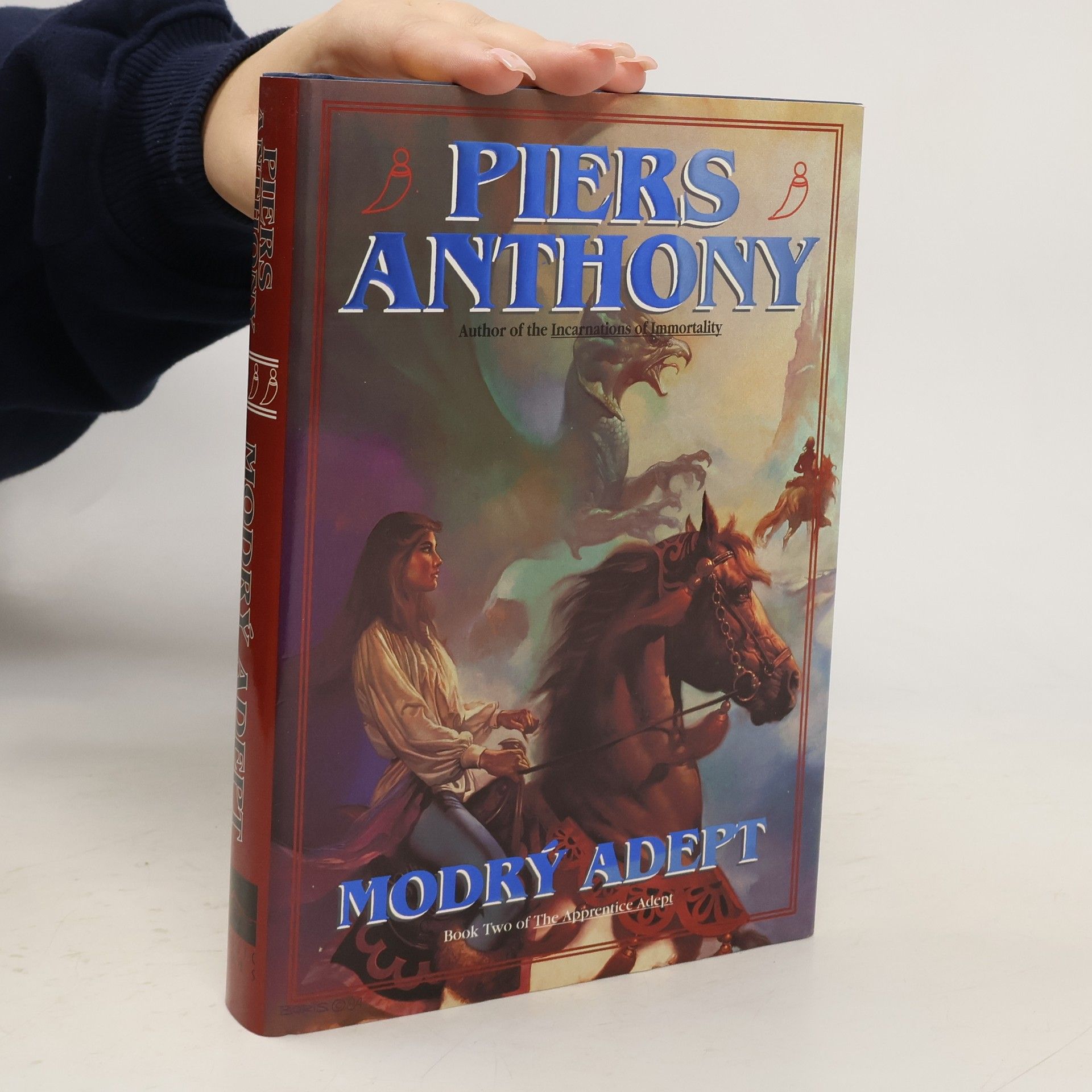 Piers Anthony Začínající adept 2. Modrý adept