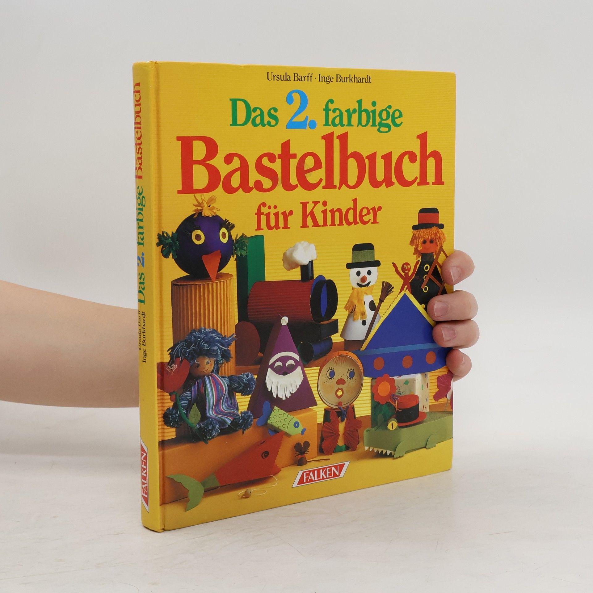 Das 2. farbige Bastelbuch für Kinder