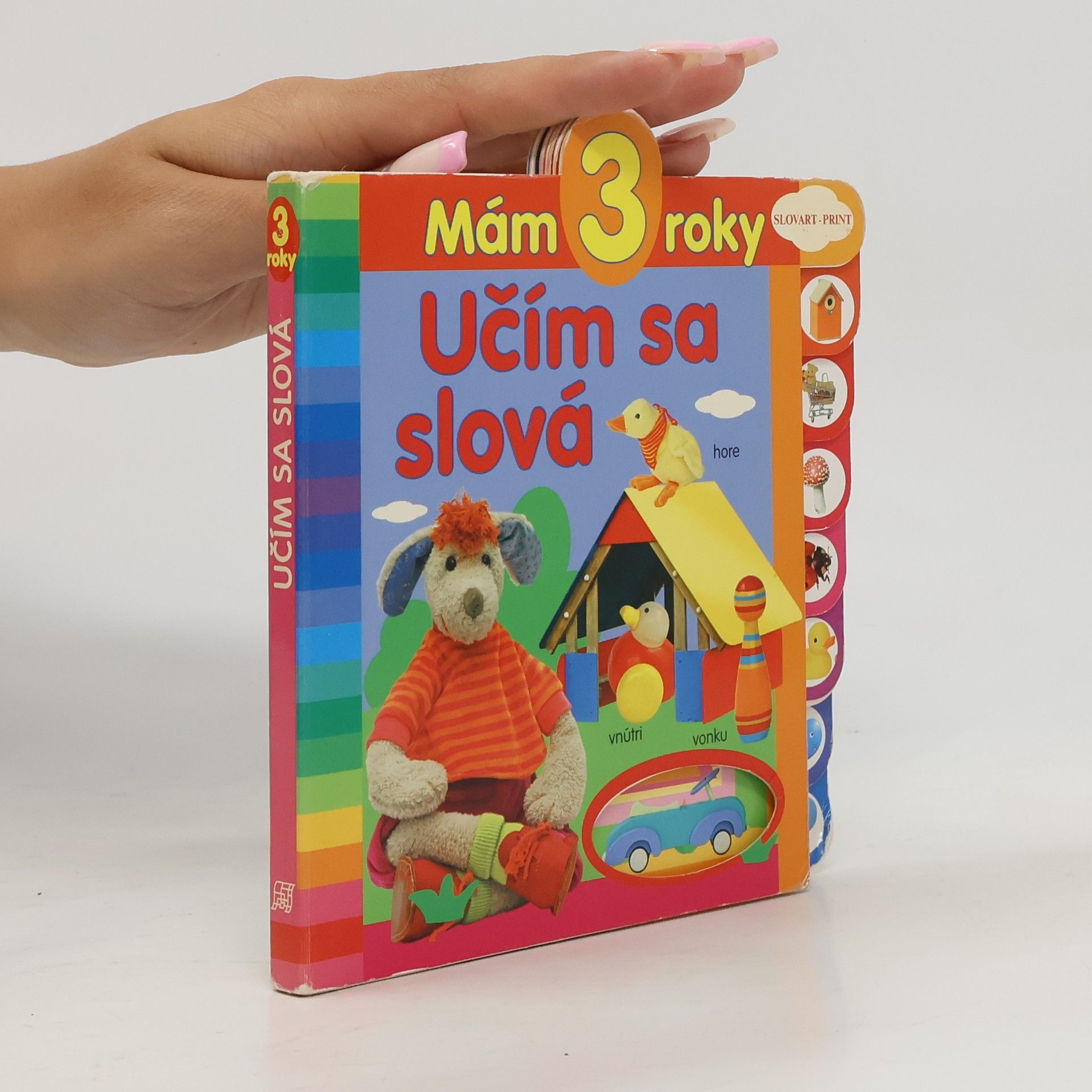 Slovart - Print s.r.o Mám 3 roky Učím sa slová
