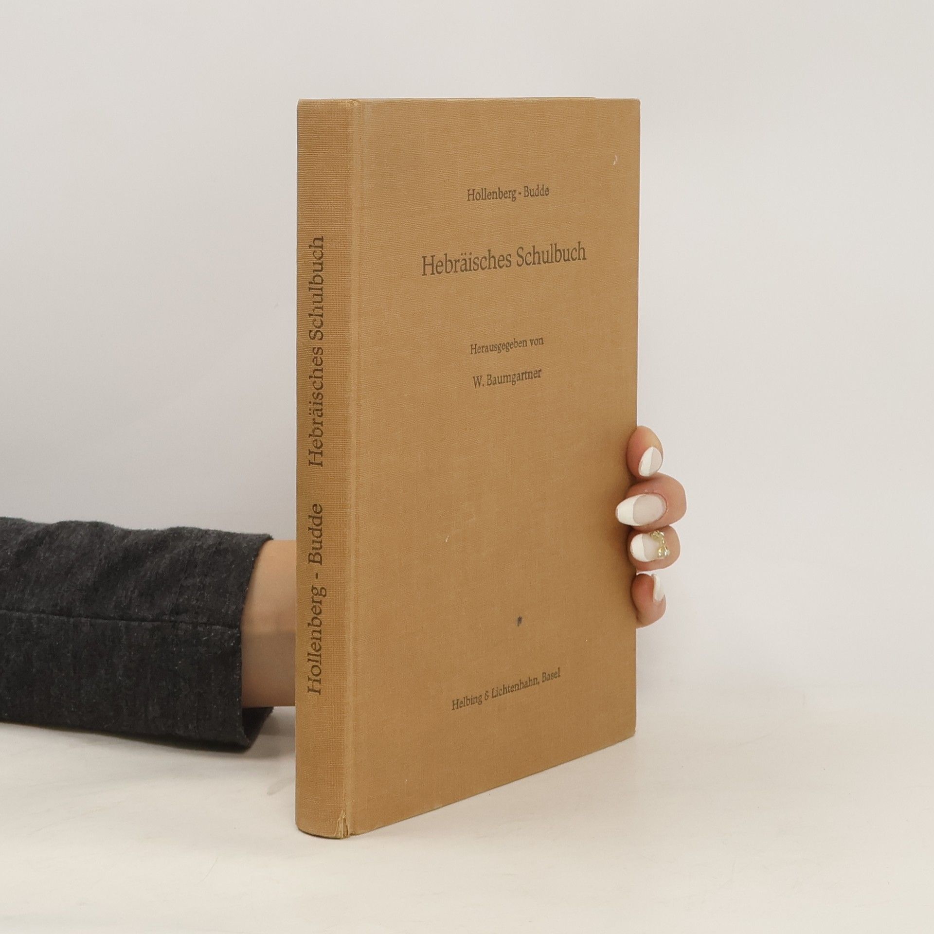 Wilhelm Adolf Hollenberg Hebräisches Schulbuch