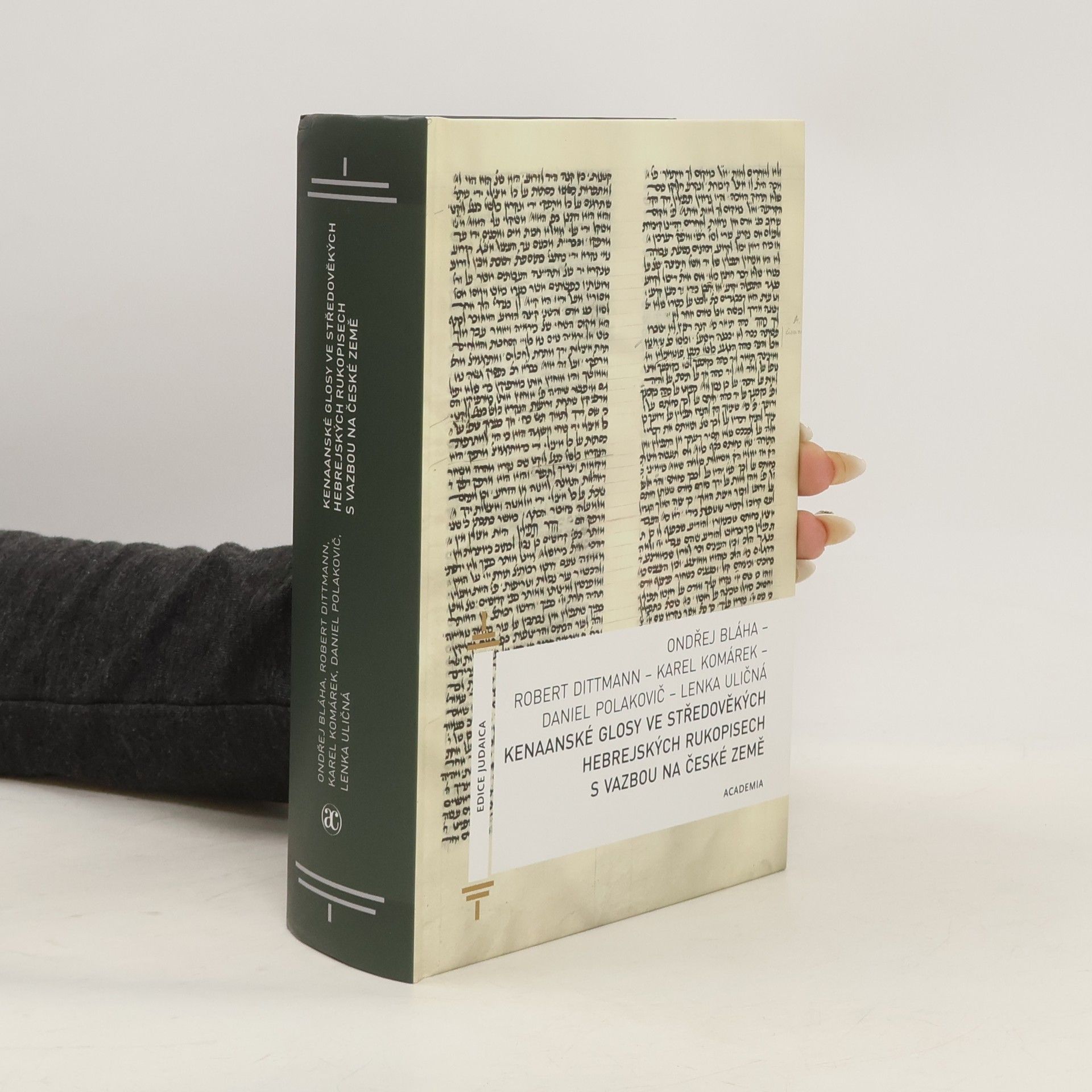 Autorenkollektiv Kenaanské glosy ve středověkých hebrejských rukopisech s vazbou na české země