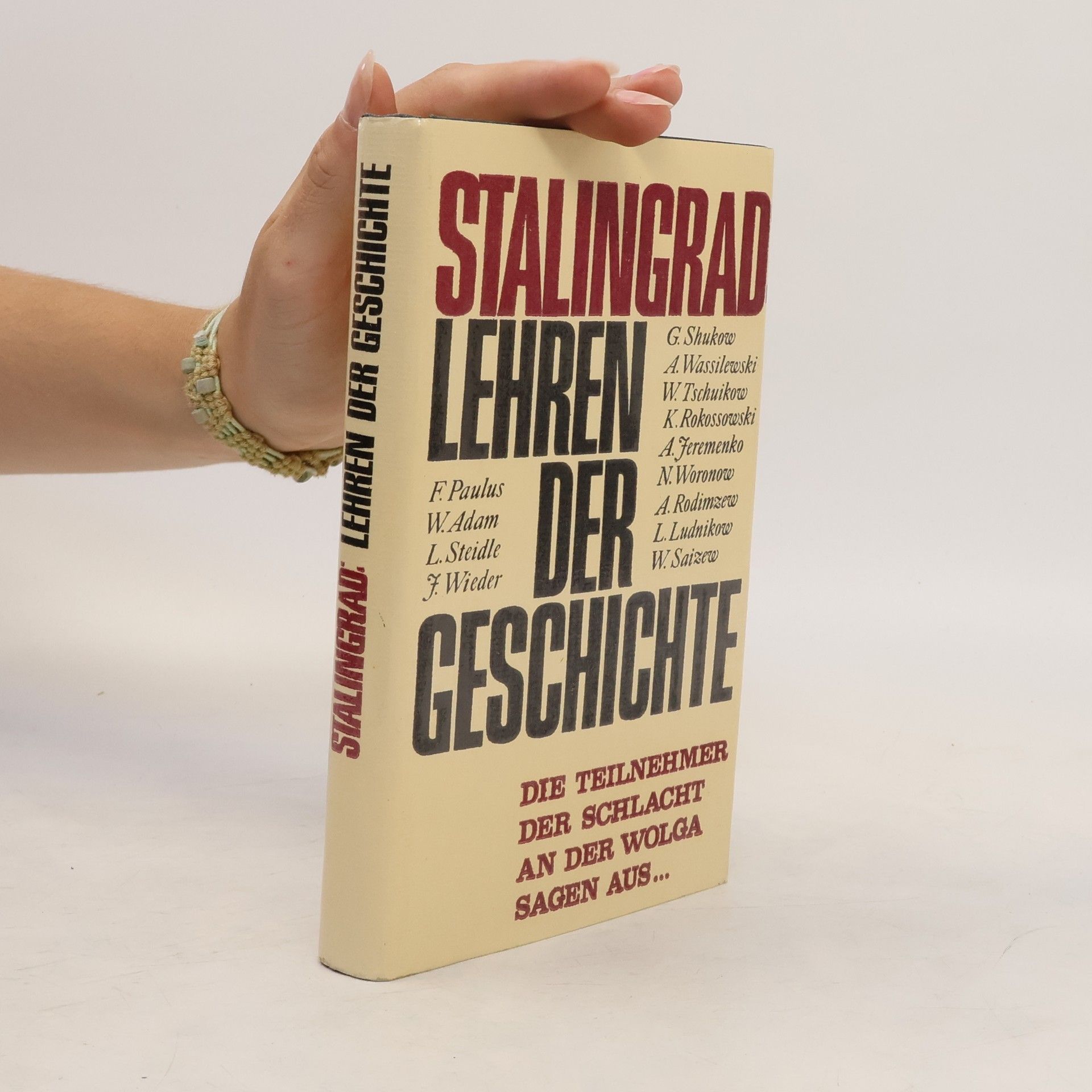 Vasilij Ivanovič Čujkov Stalingrad