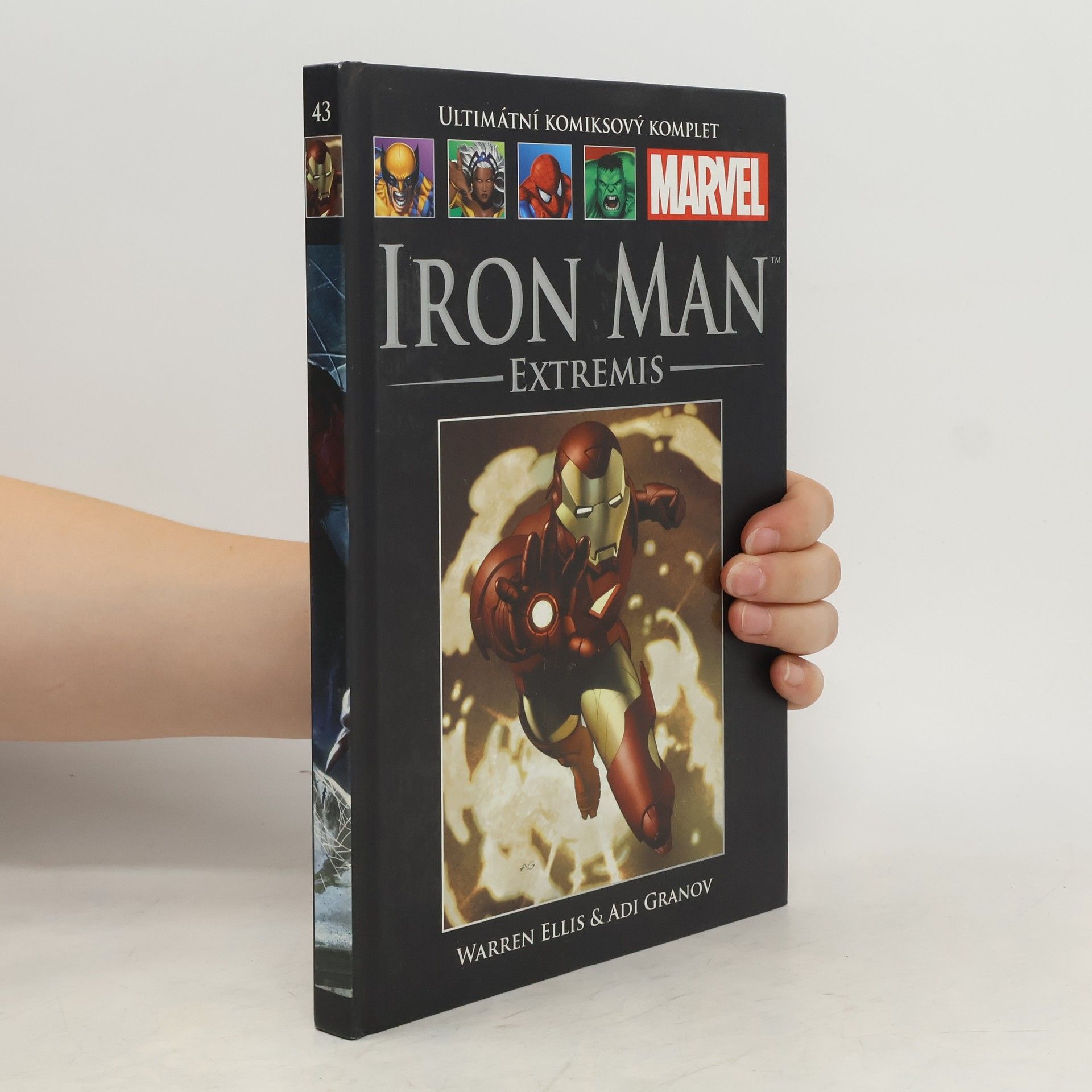 Warren Ellis Marvel. Iron Man 43. Extremis. Ultimátní komiksový komplet