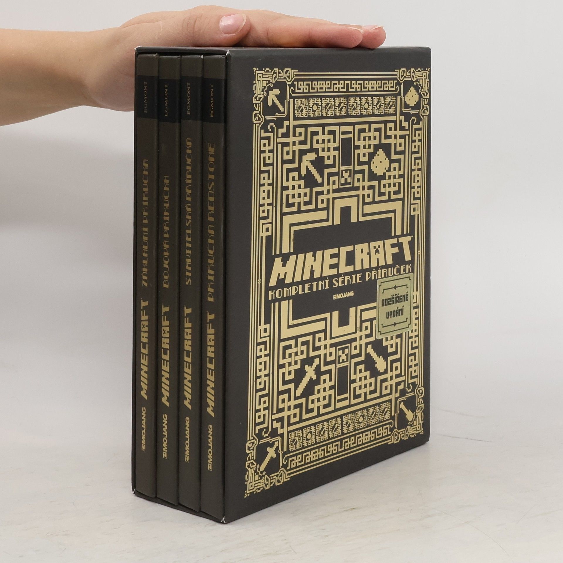 Collectif d'auteurs Minecraft kompletní série příruček komplet