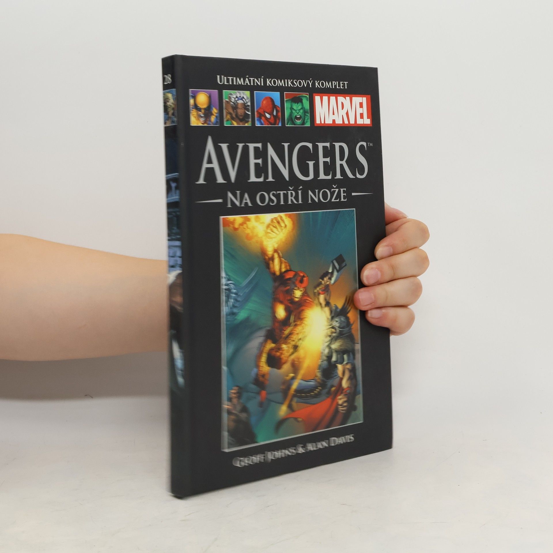 Geoff Johns Ultimátní komiksový komplet 28. Avengers. Na ostří nože
