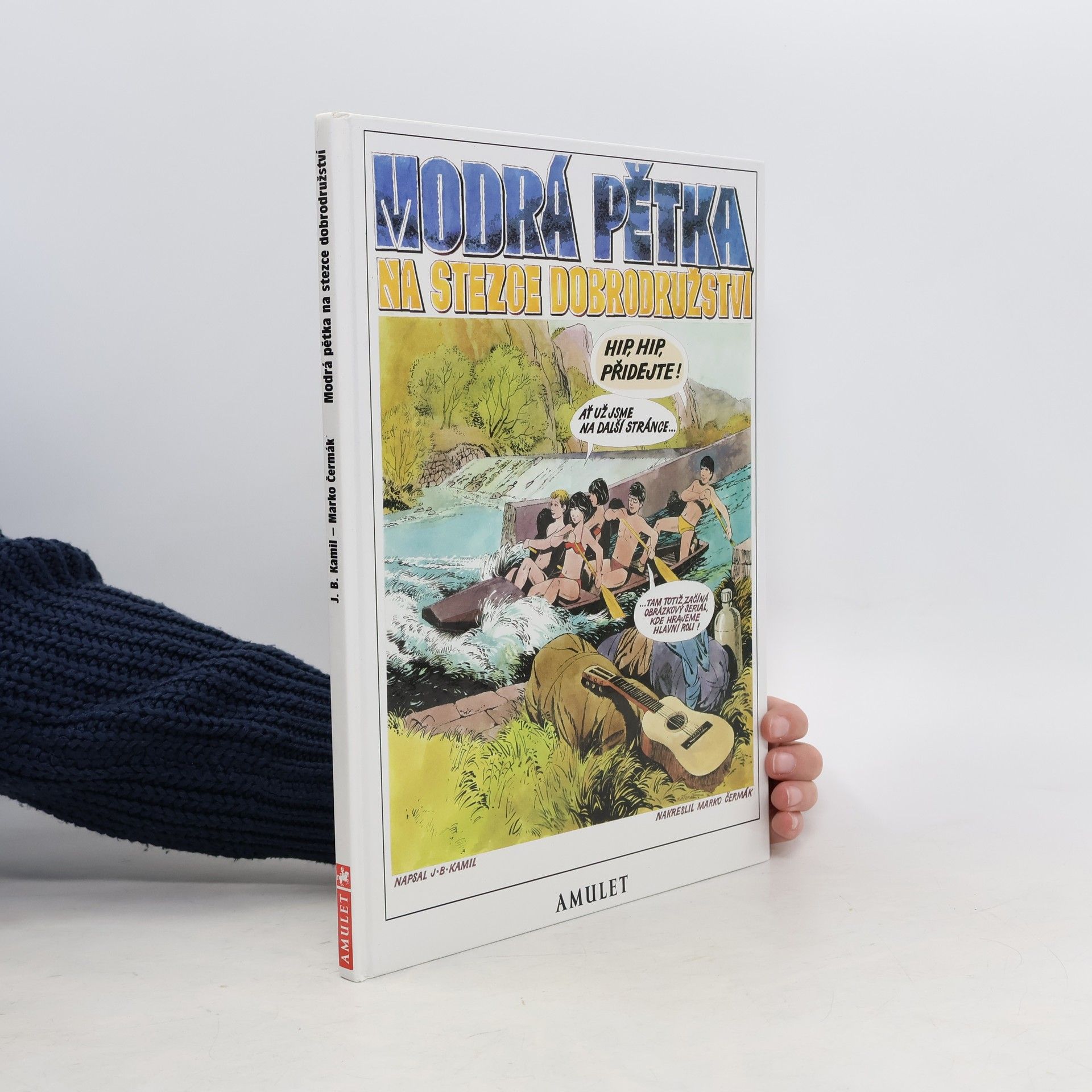 Jiří Hromádko Modrá pětka na stezce dobrodružství