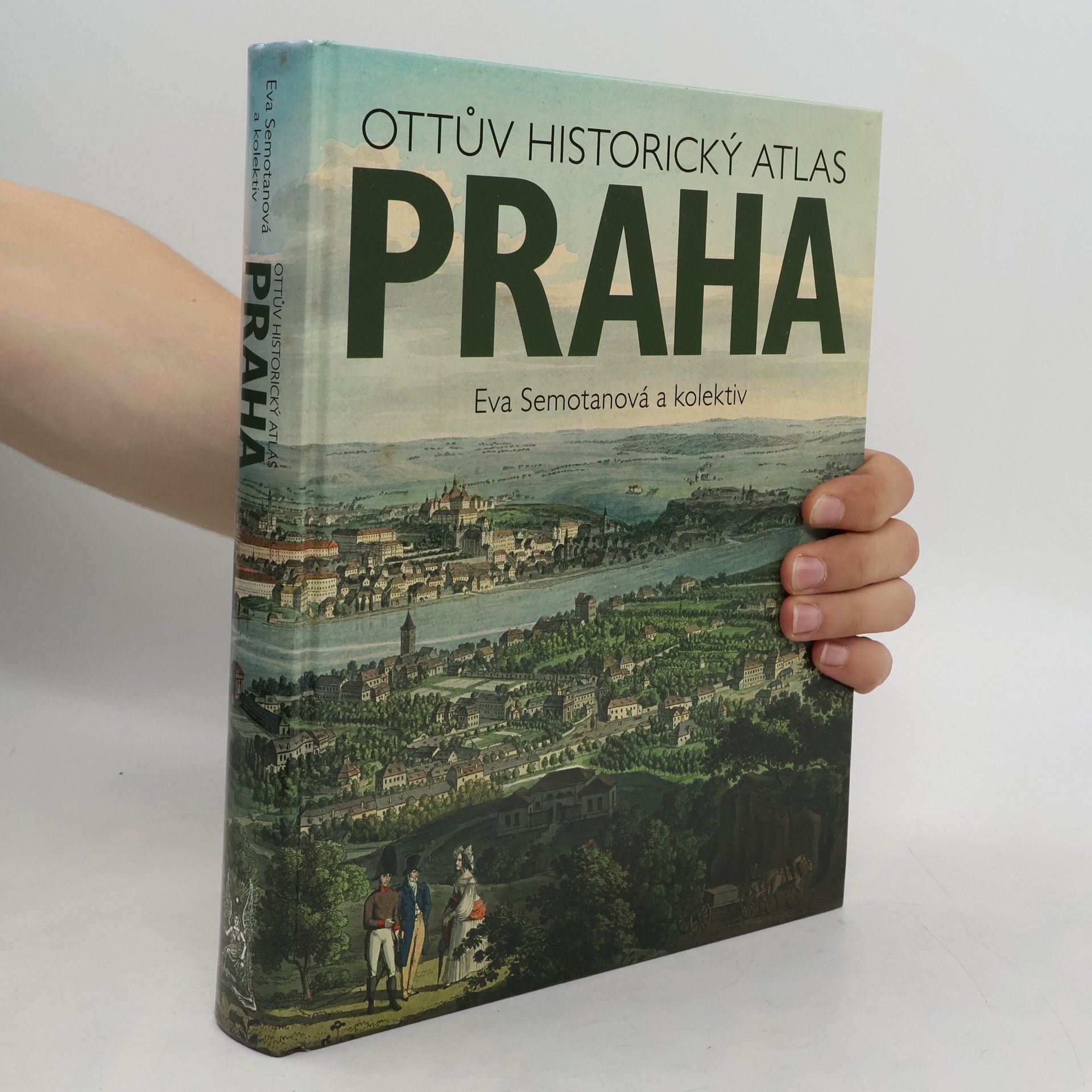 Eva Semotanová Ottův historický atlas. Praha