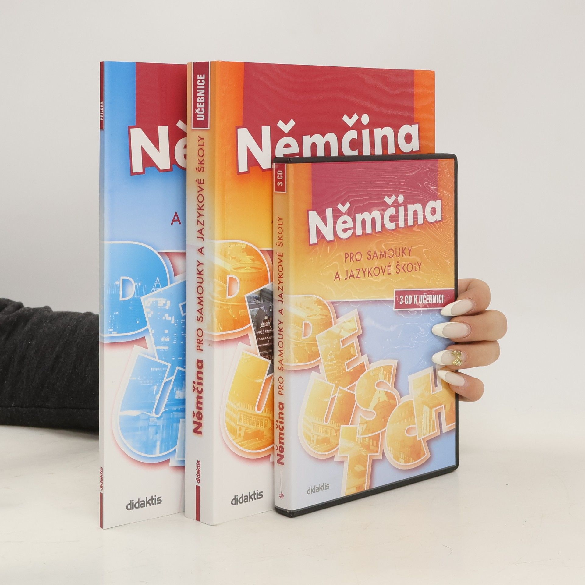 Šárka Mejzlíková Němčina pro samouky a jazykové školy + příloha k učebnici + CD