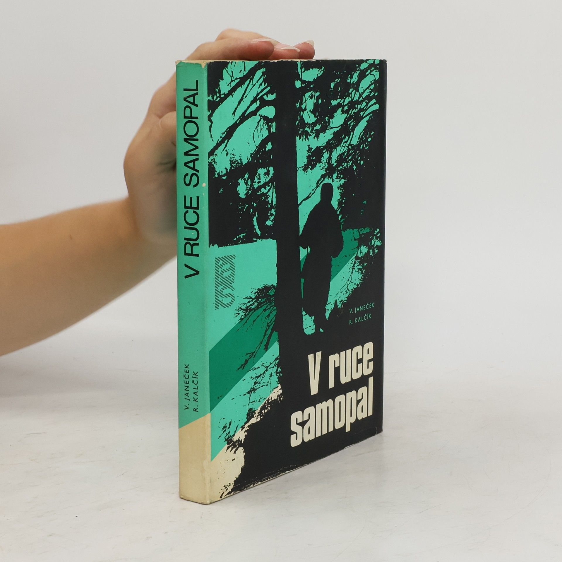 Václav Janeček V ruce samopal