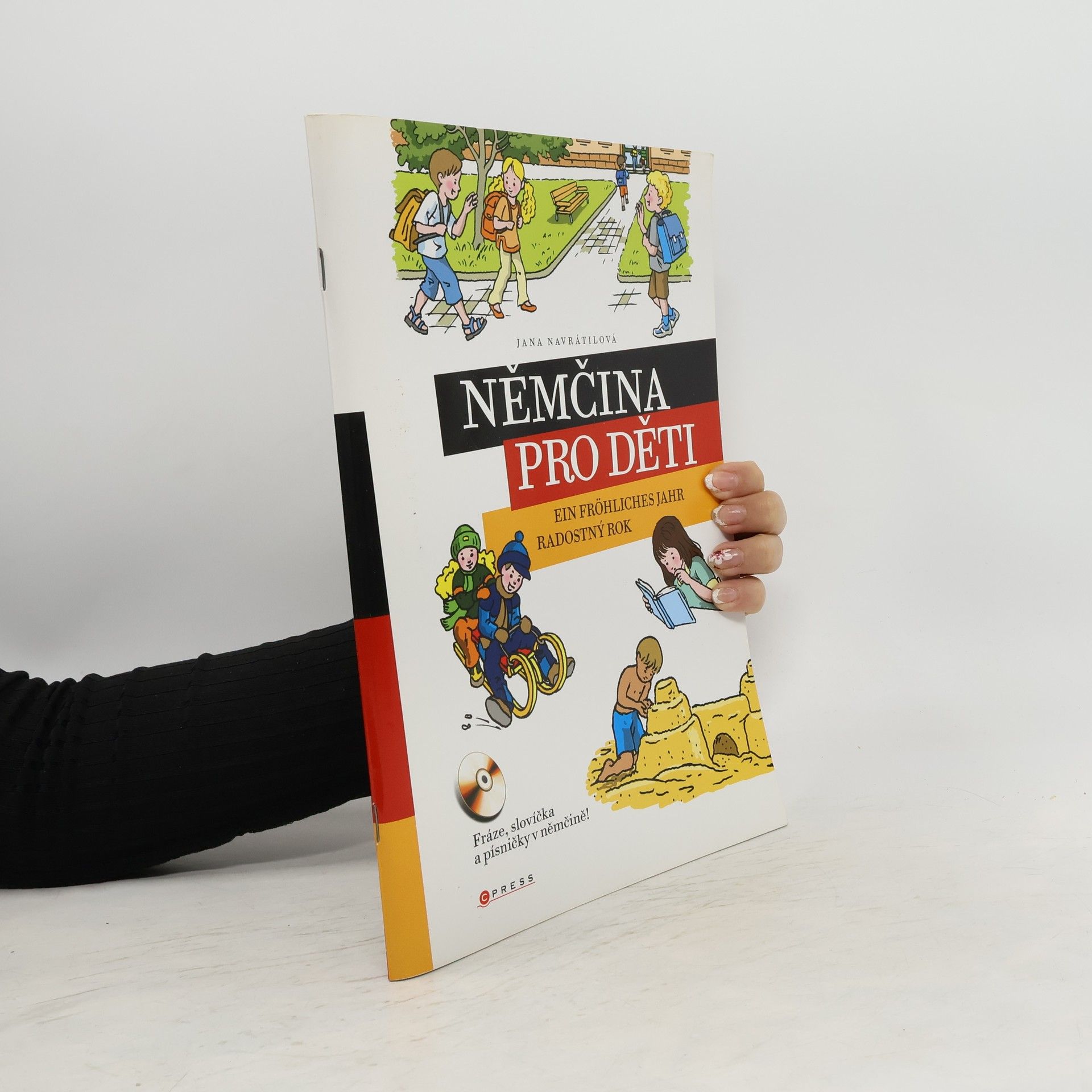 Jana Navrátilová Němčina pro děti : ein fröhliches Jahr = radostný rok