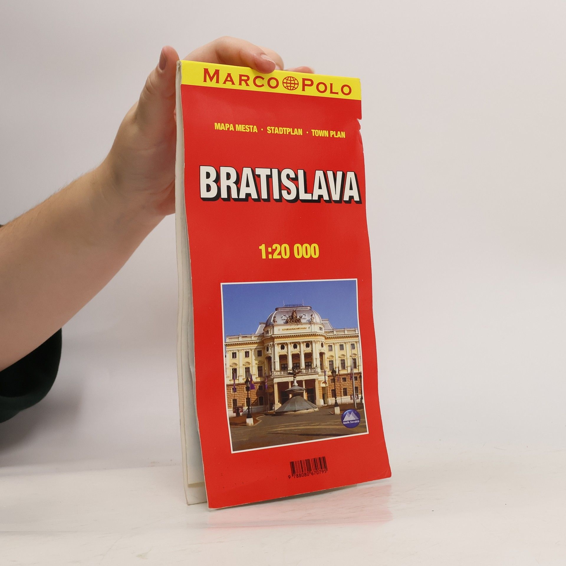 Collectif d'auteurs Bratislava 1:20 000