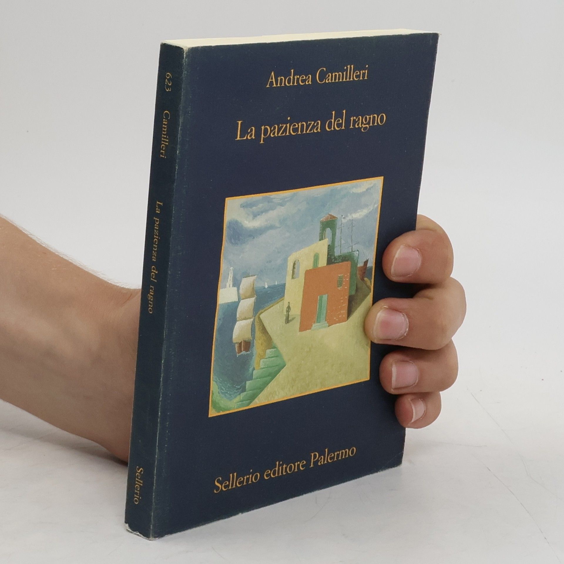 Andrea Camilleri La pazienza del ragno. Die Passion des stillen Rächers, italienische Ausgabe