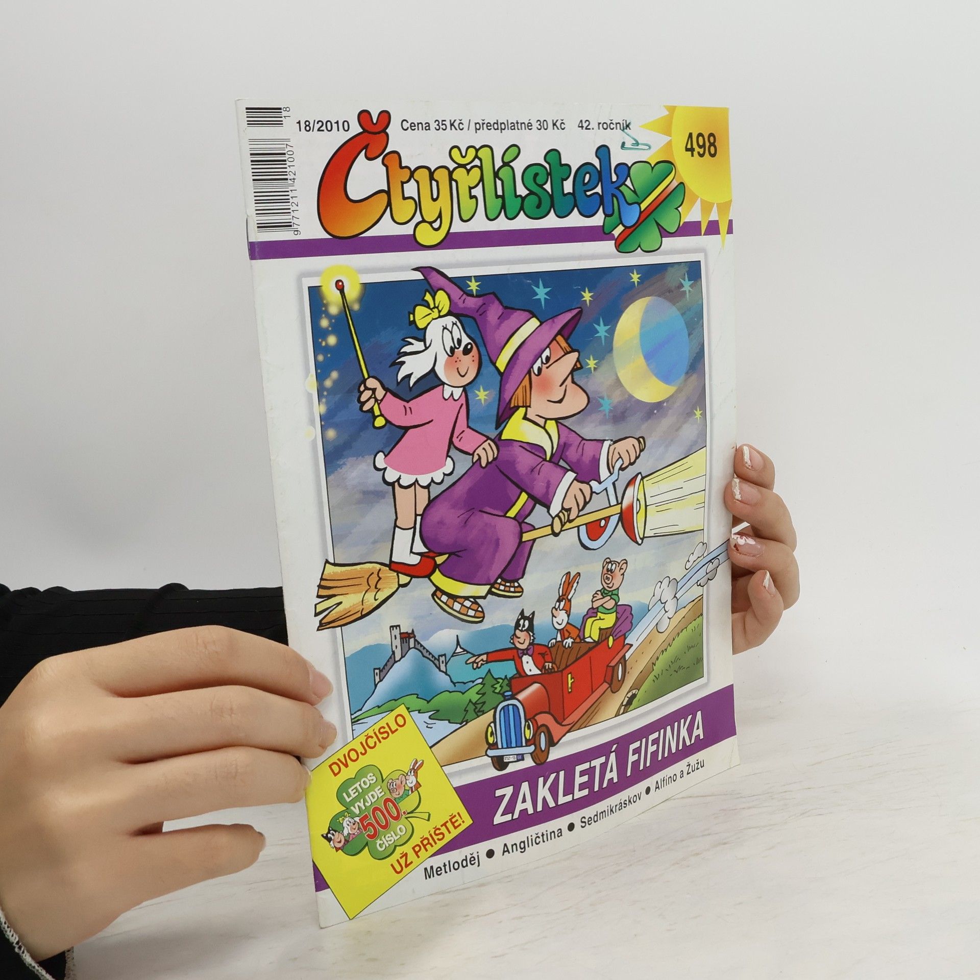Autorenkollektiv Čtyřlístek 498, 18/2010. Zakletá Fifinka