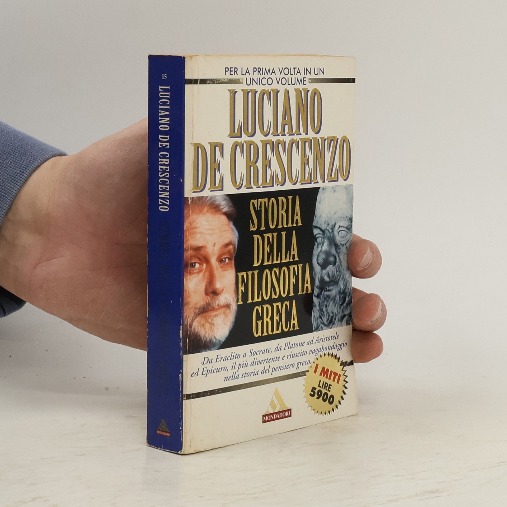 Luciano De Crescenzo Storia della filosofia greca