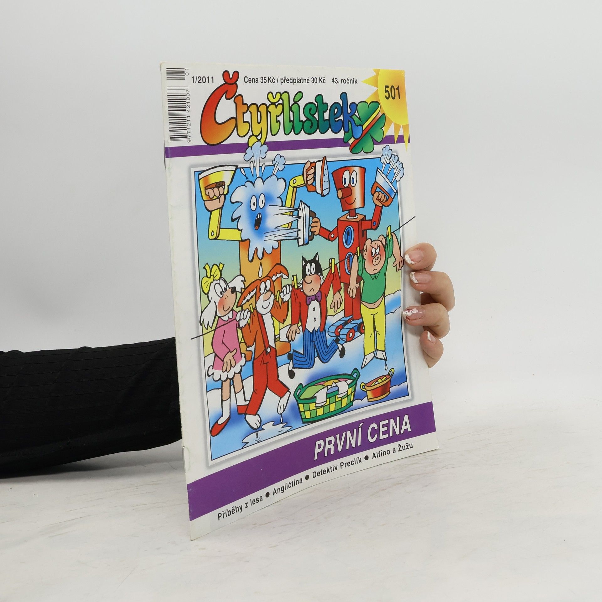 Collectif d'auteurs Čtyřlístek 501. 1/2011