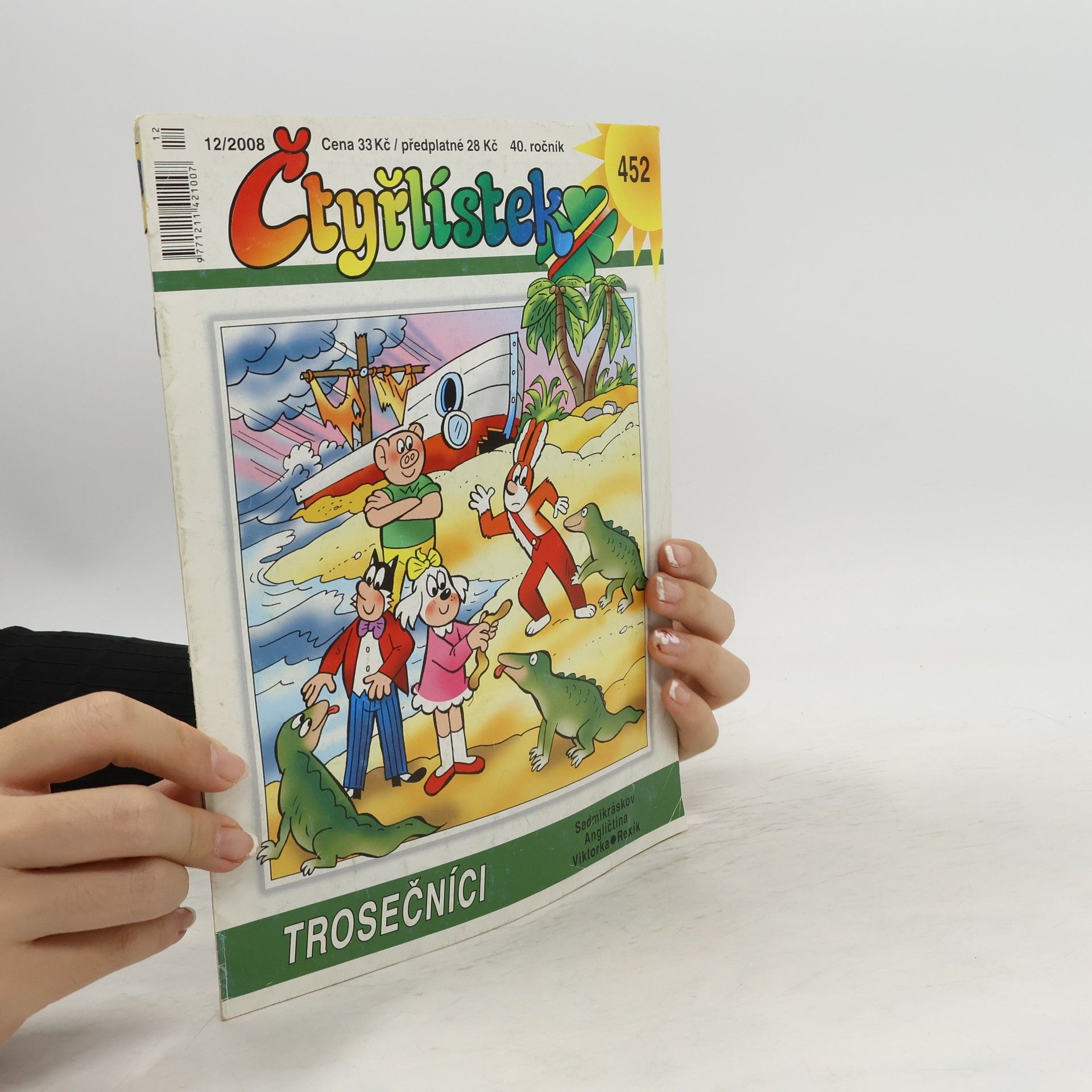 Collectif d'auteurs Čtyřlístek 12/2008. Trosečníci