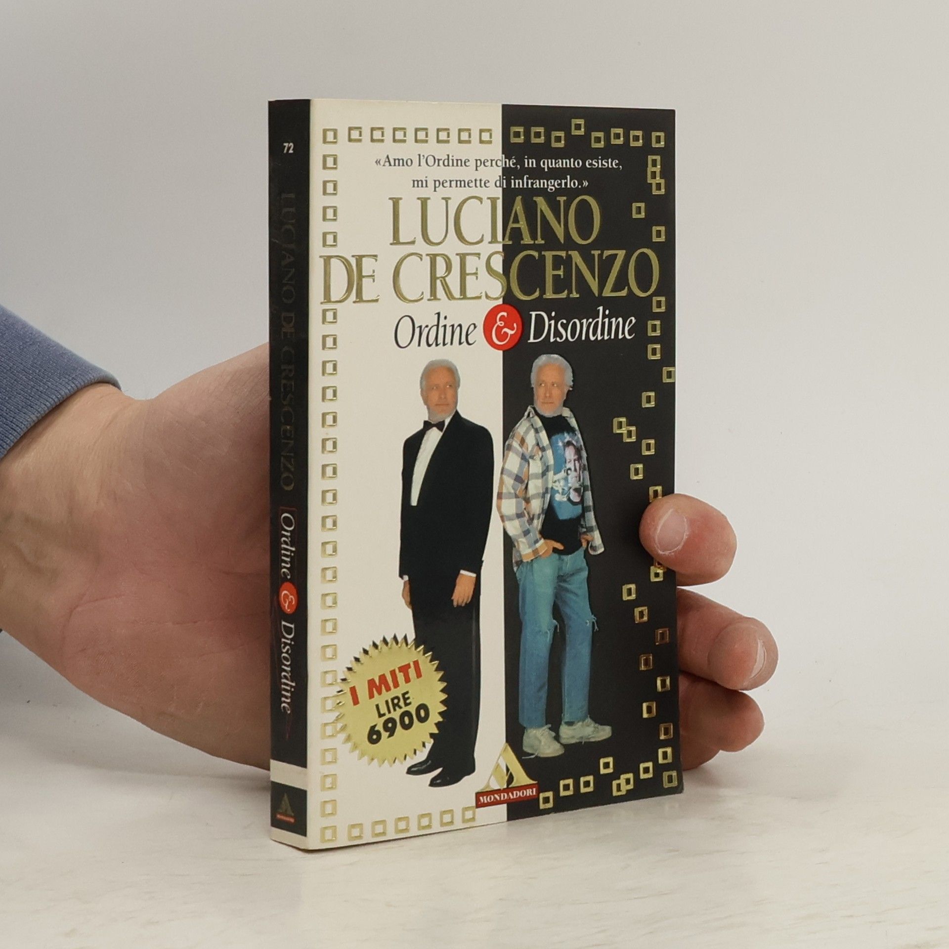 Luciano De Crescenzo Ordine & Disordine