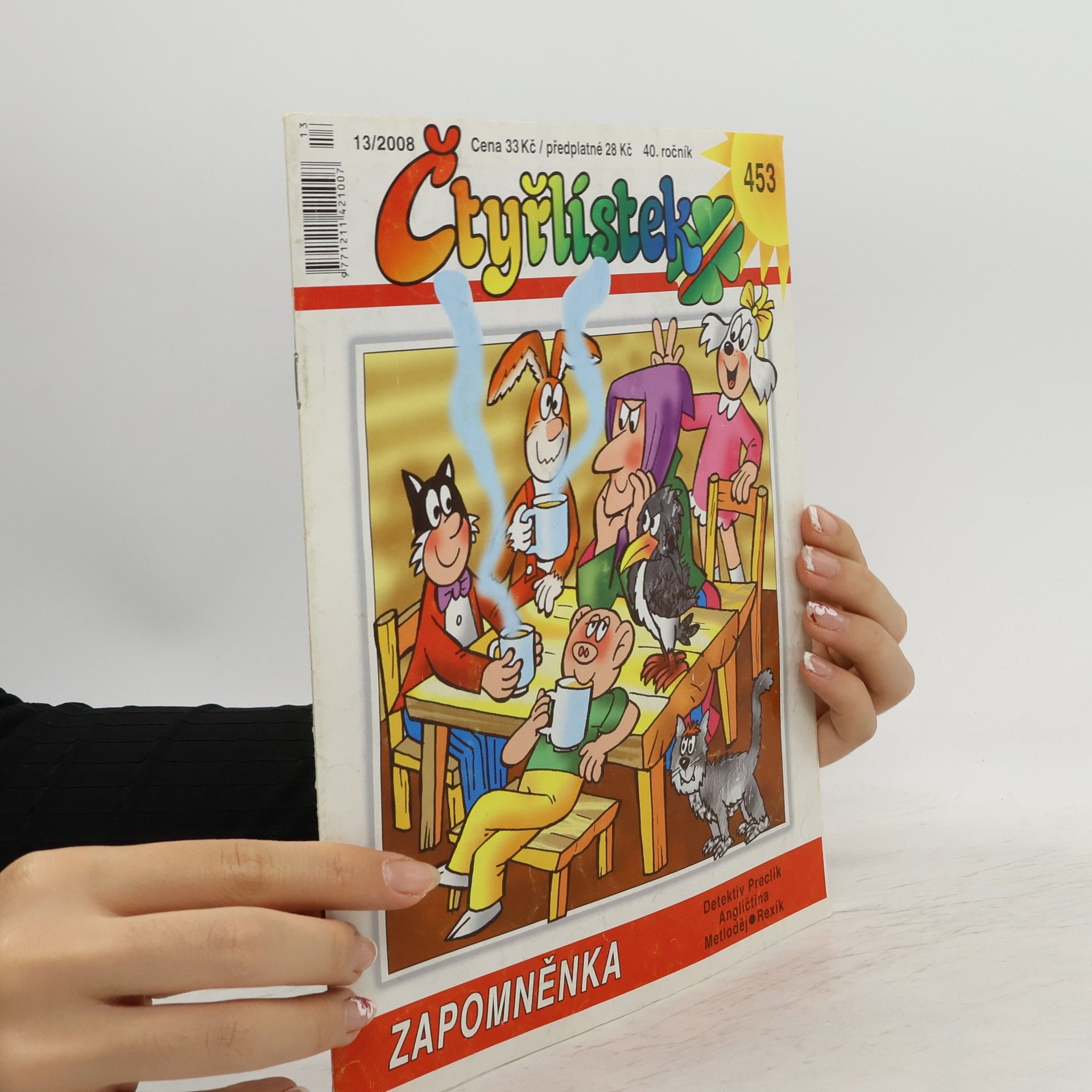 Kolektiv autorů Čtyřlístek 453, 13/2008. Zapomněnka