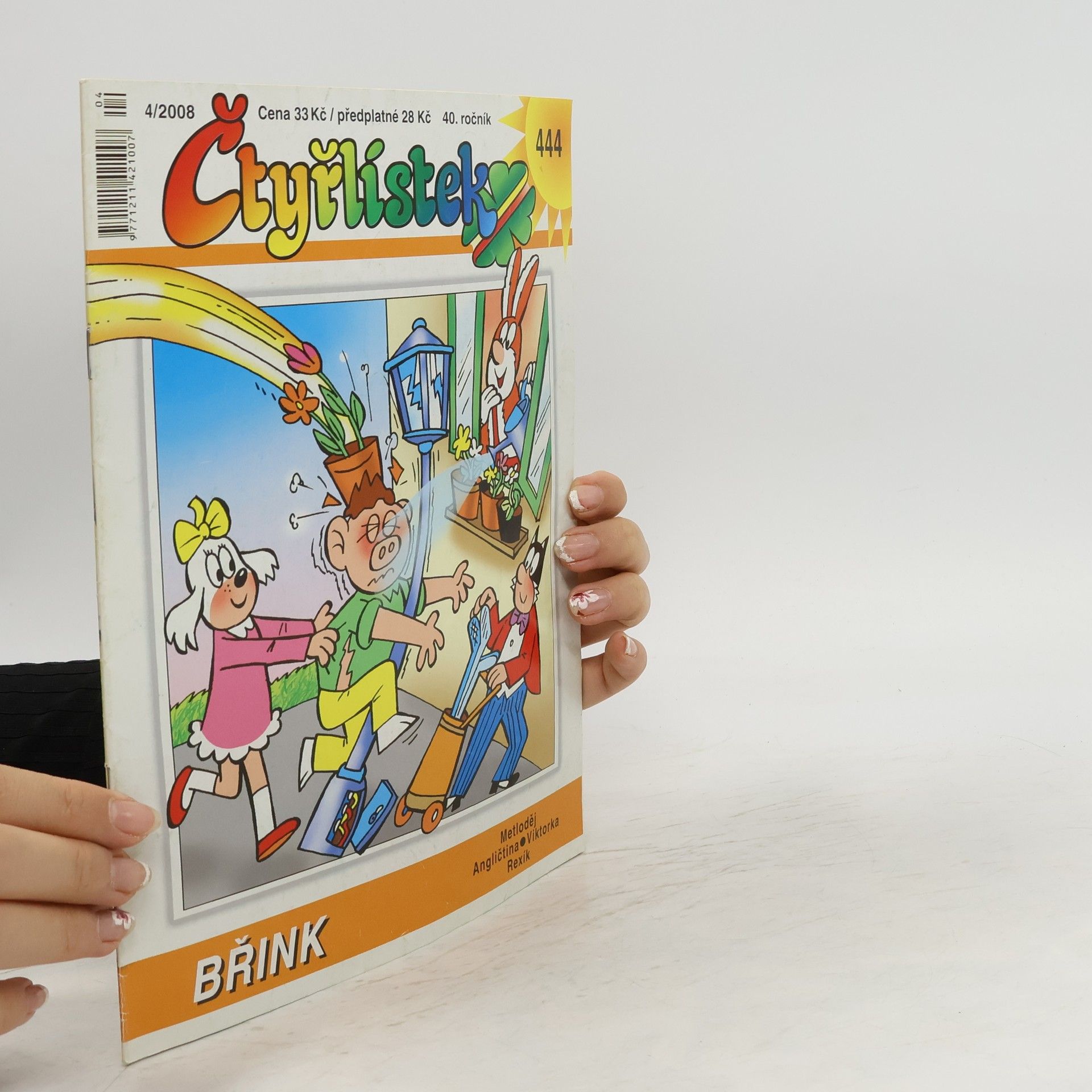 Kolektiv autorů Čtyřlístek 444, 4/2008. Břink