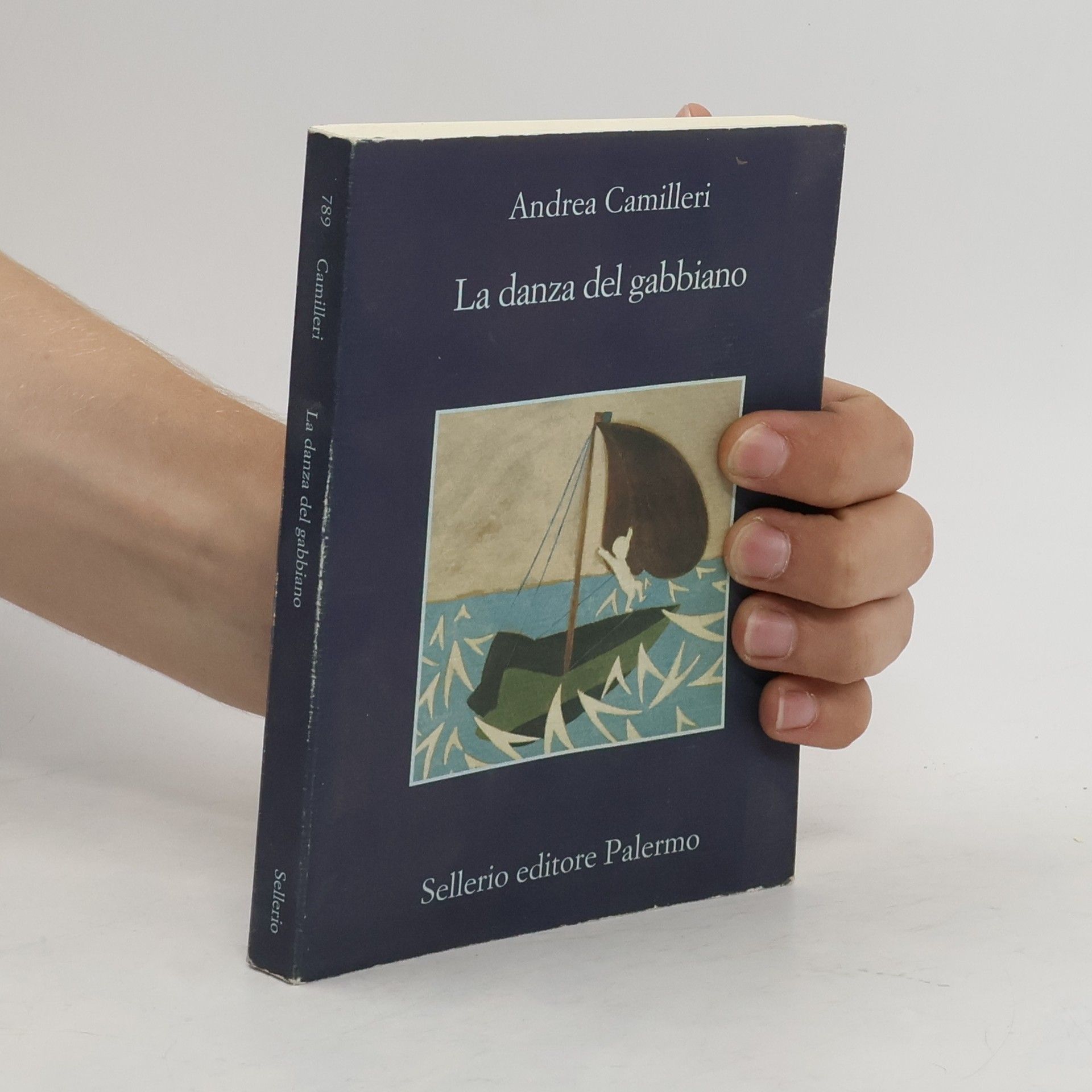 Andrea Camilleri La danza del gabbiano. Der Tanz der Möwe, italienische Ausgabe