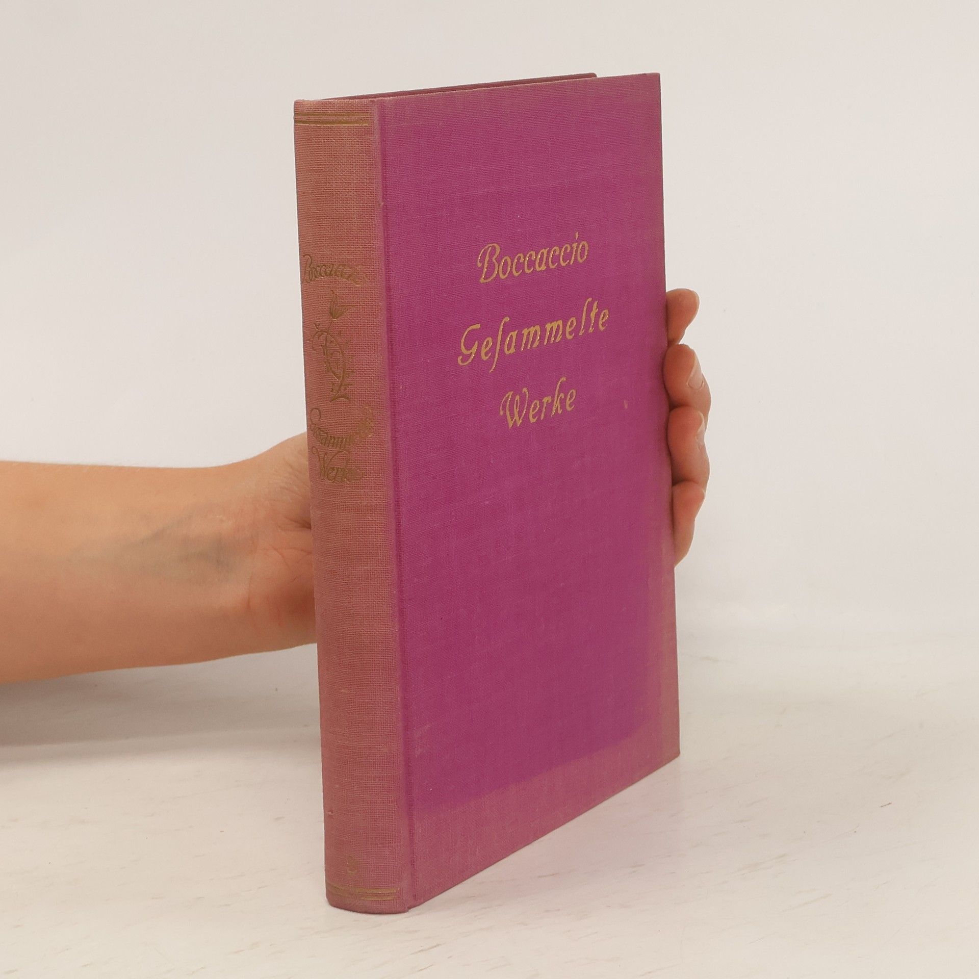 Giovanni Boccaccio Gesammelte Werke. Zweiter Band