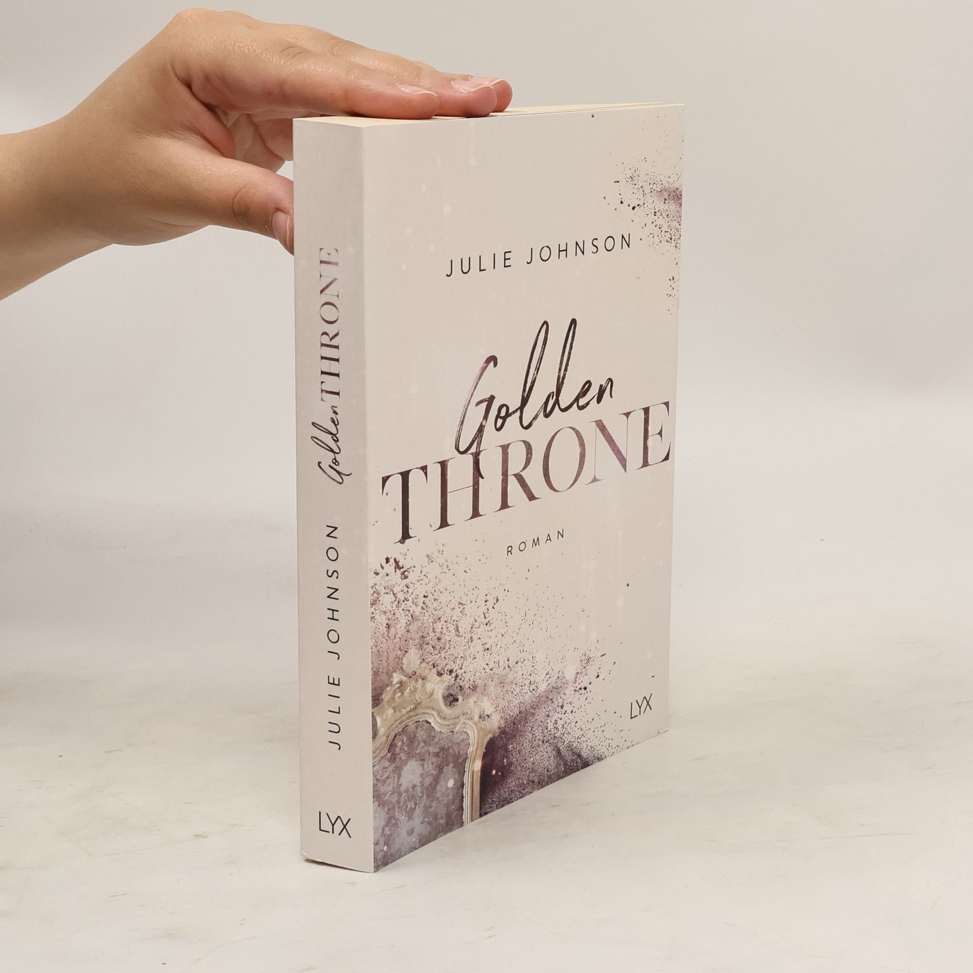 Julie Johnson Golden throne
