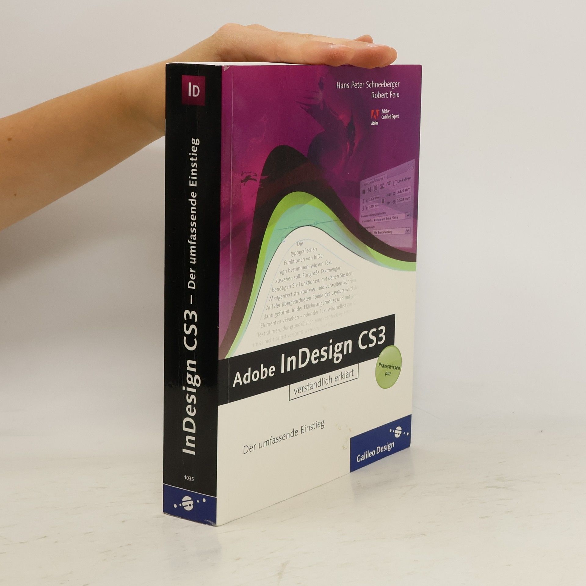Hans Peter Schneeberger Adobe InDesign CS3 verständlich erklärt