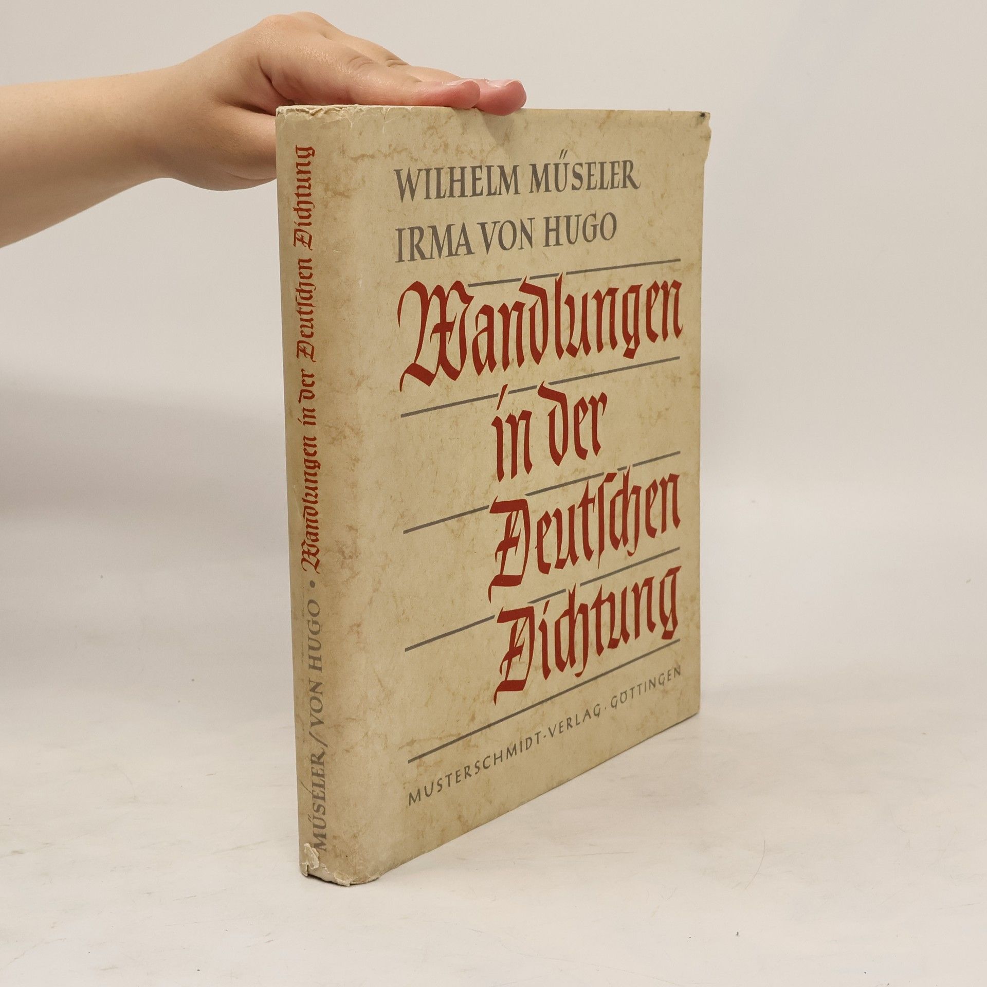 Wilhelm Müseler Wandlungen in der deutschen Dichtung
