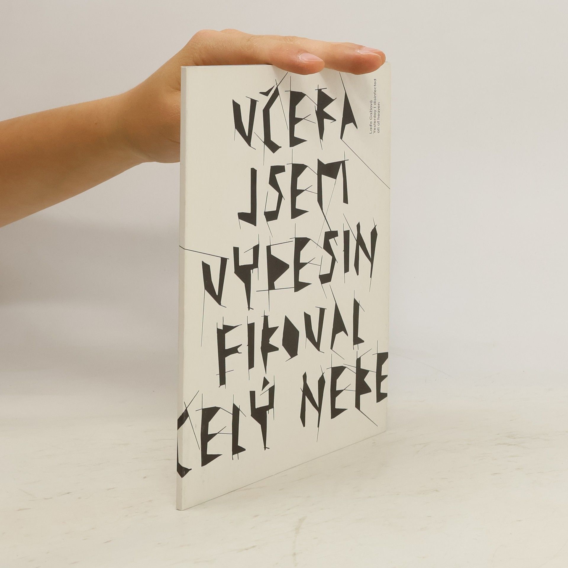 Laďa Gažiová Včera jsem vydesinfikoval celý nebe