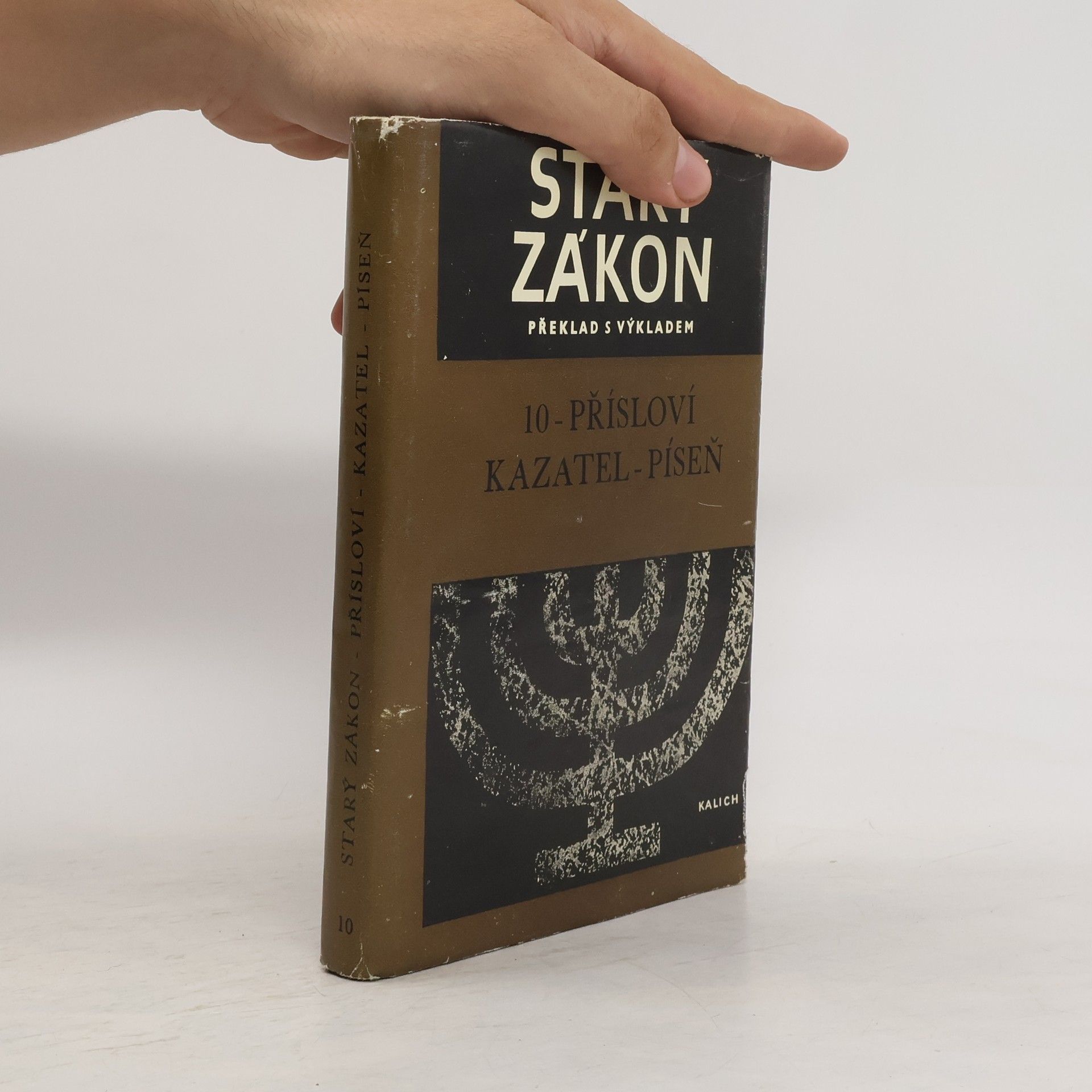 Collectif d'auteurs Starý zákon překlad s výkladem 10. Přísloví. Kazatel. Píseň.