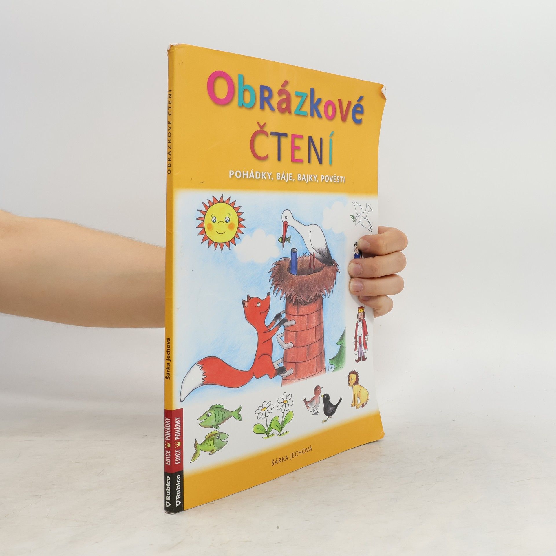 Šárka Jechová Obrázkové čtení - Pohádky, báje, bajky, pověsti