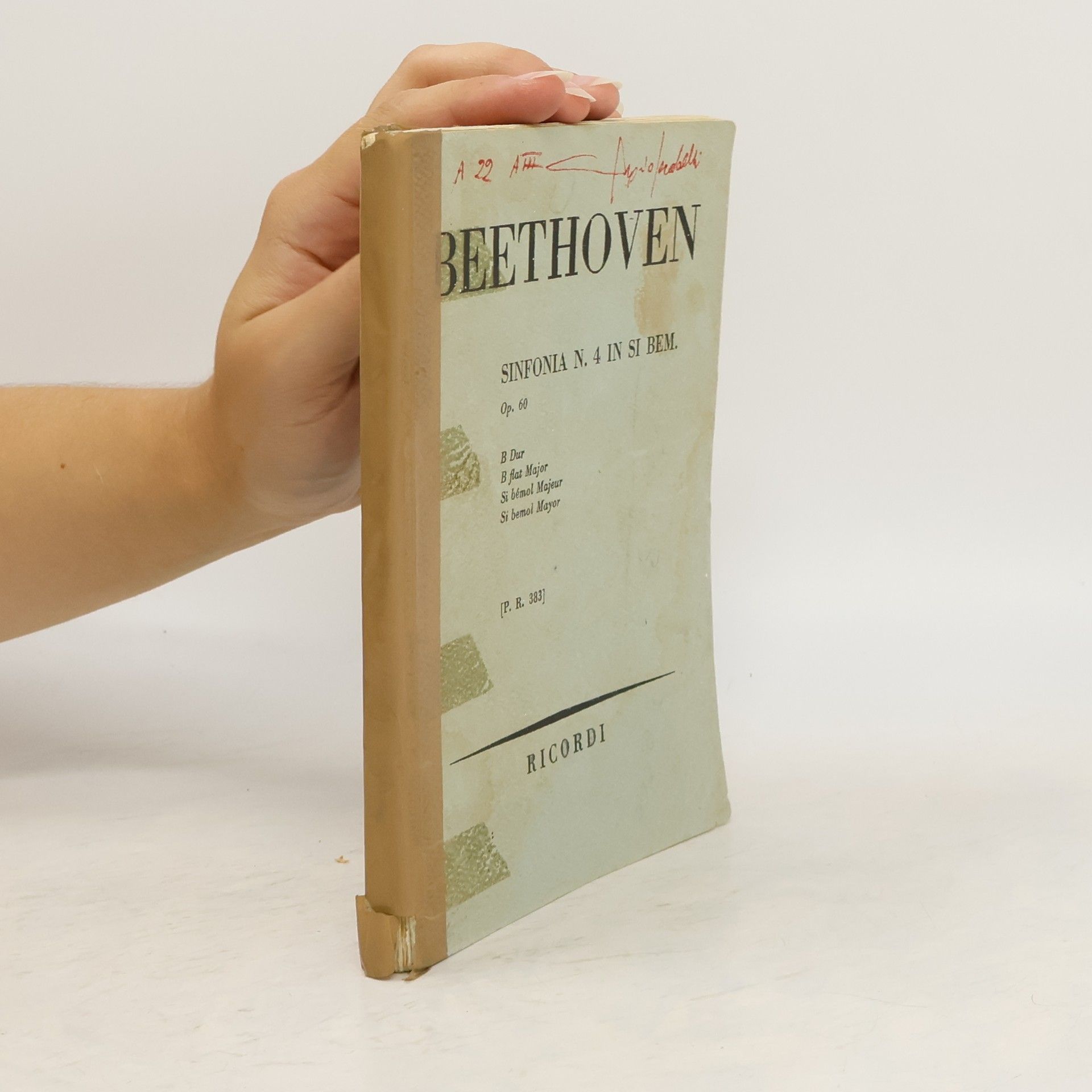 Ludwig van Beethoven Sinfonia N. 4 in si bem. Op. 60