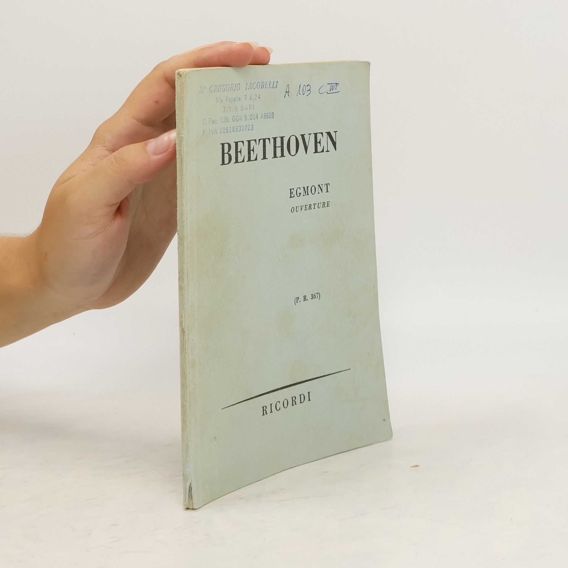 Ludwig van Beethoven Egmont. Ouverture