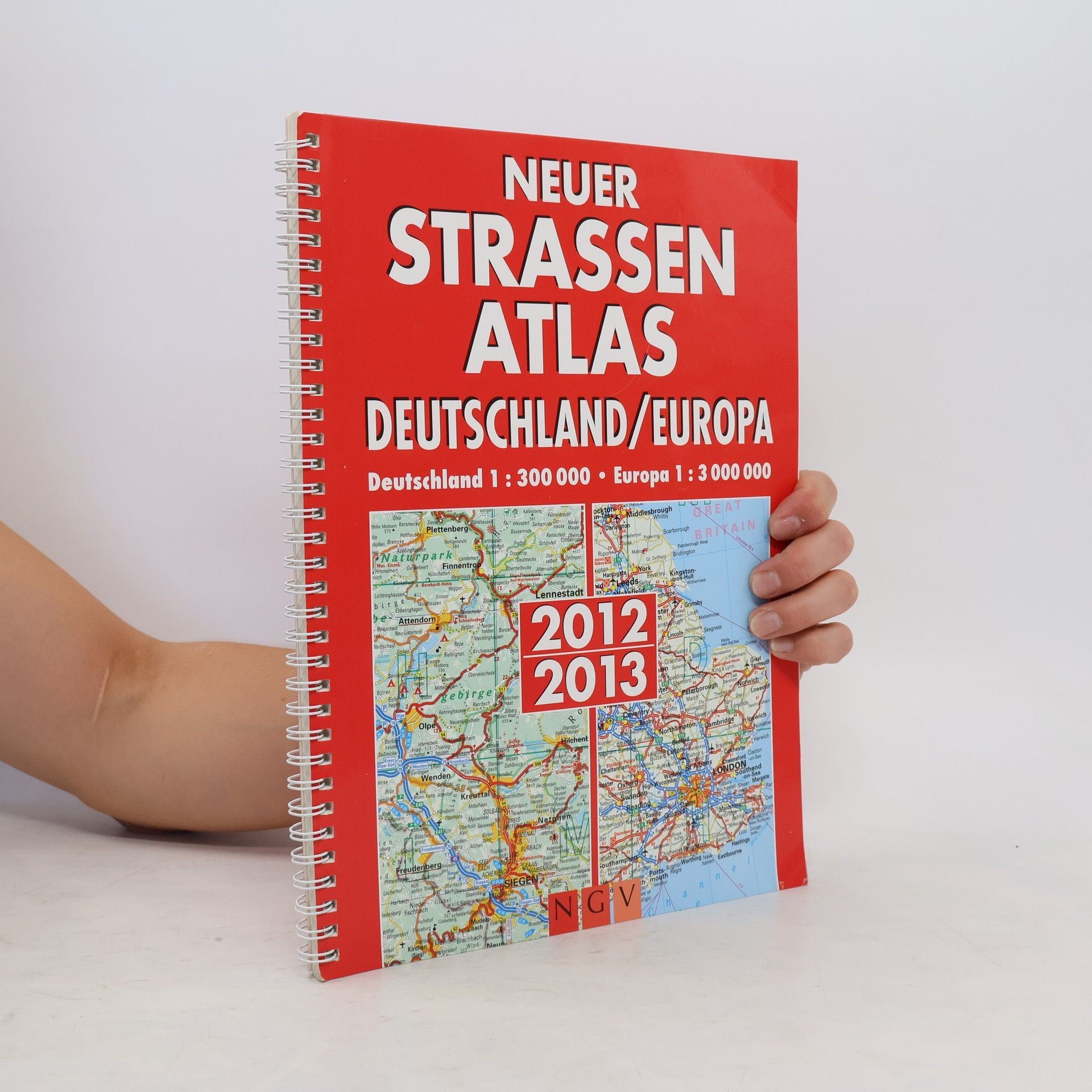 Collectif d'auteurs Neuer Strassenatlas Deutschland/Europa 2012/2013